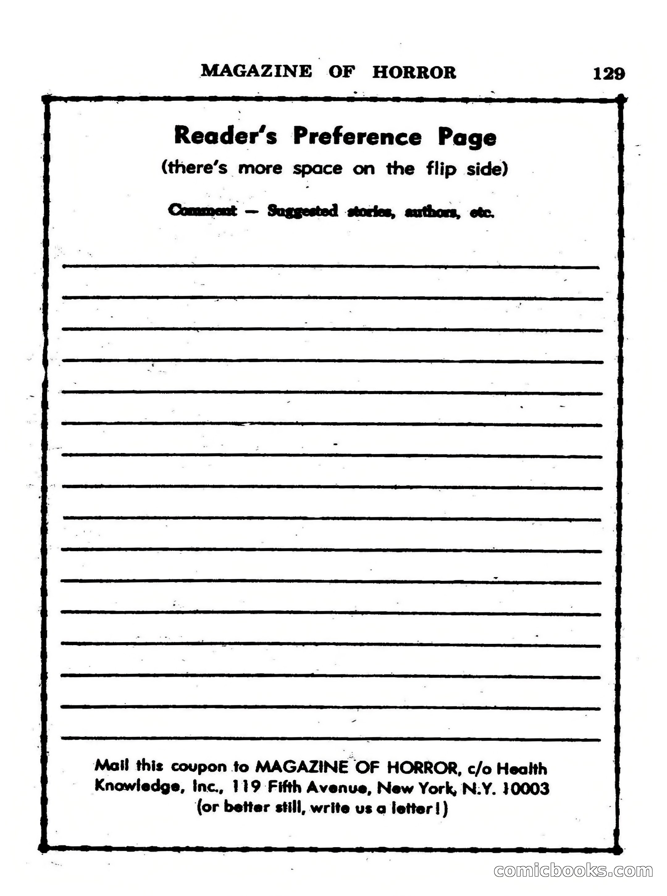 Magazine of Horror #26 — page 129 of 132