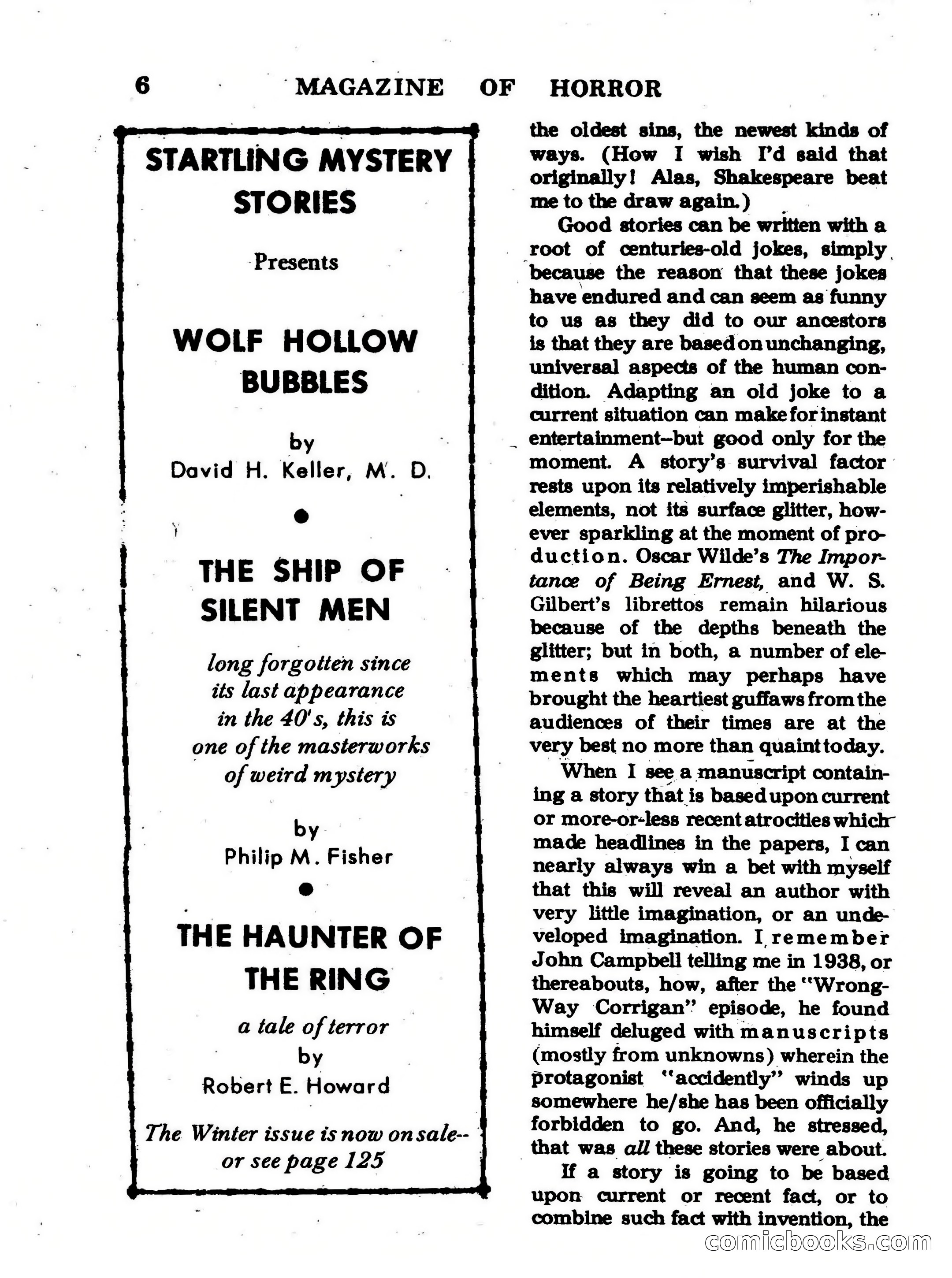 Magazine of Horror No. 27 — page 6 of 132