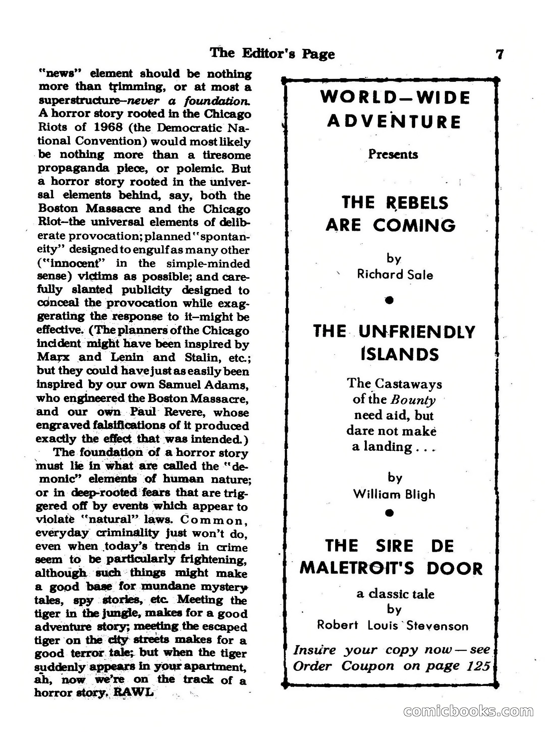 Magazine of Horror No. 27 — page 7 of 132