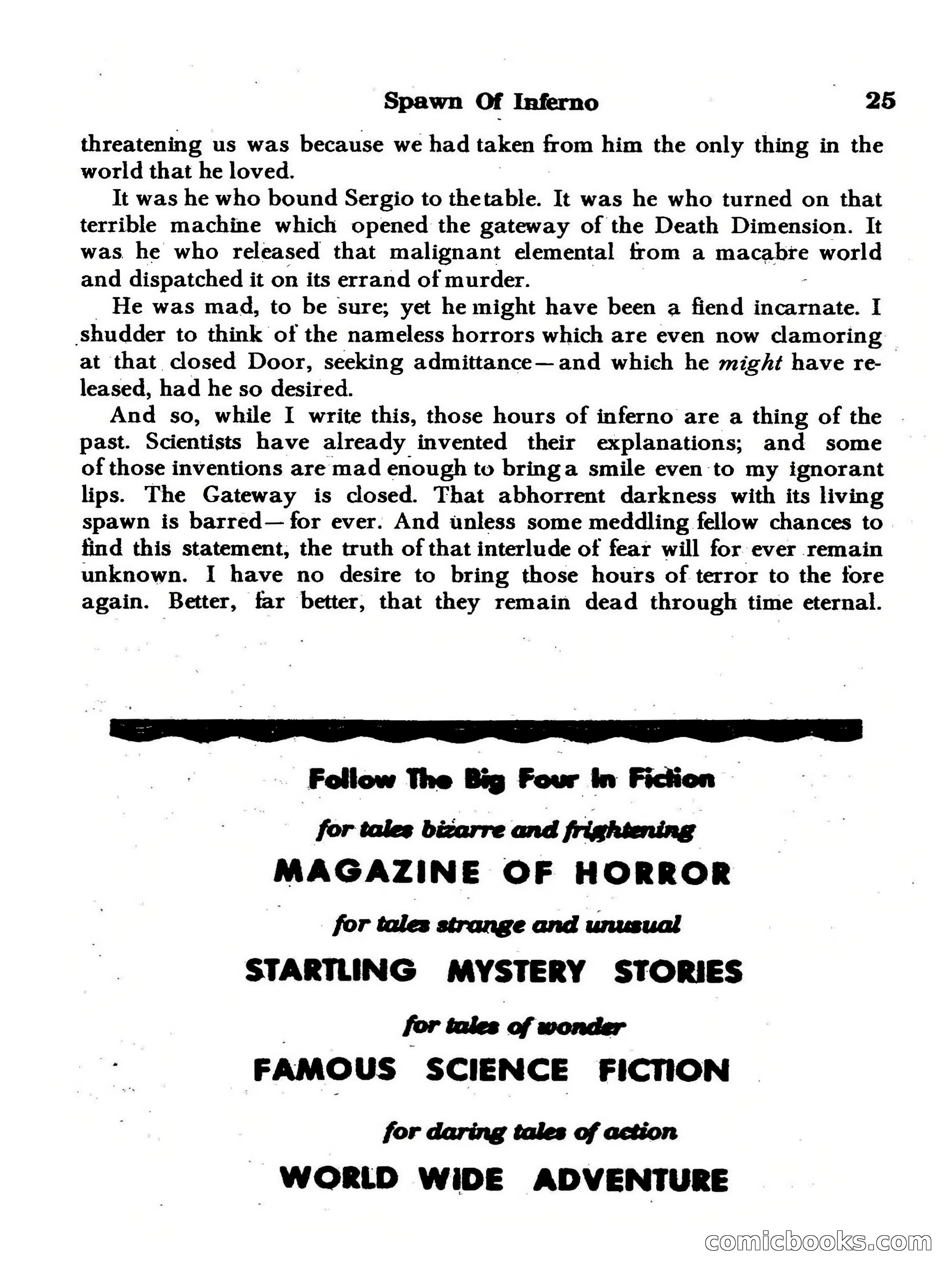Magazine of Horror No. 27 — page 25 of 132