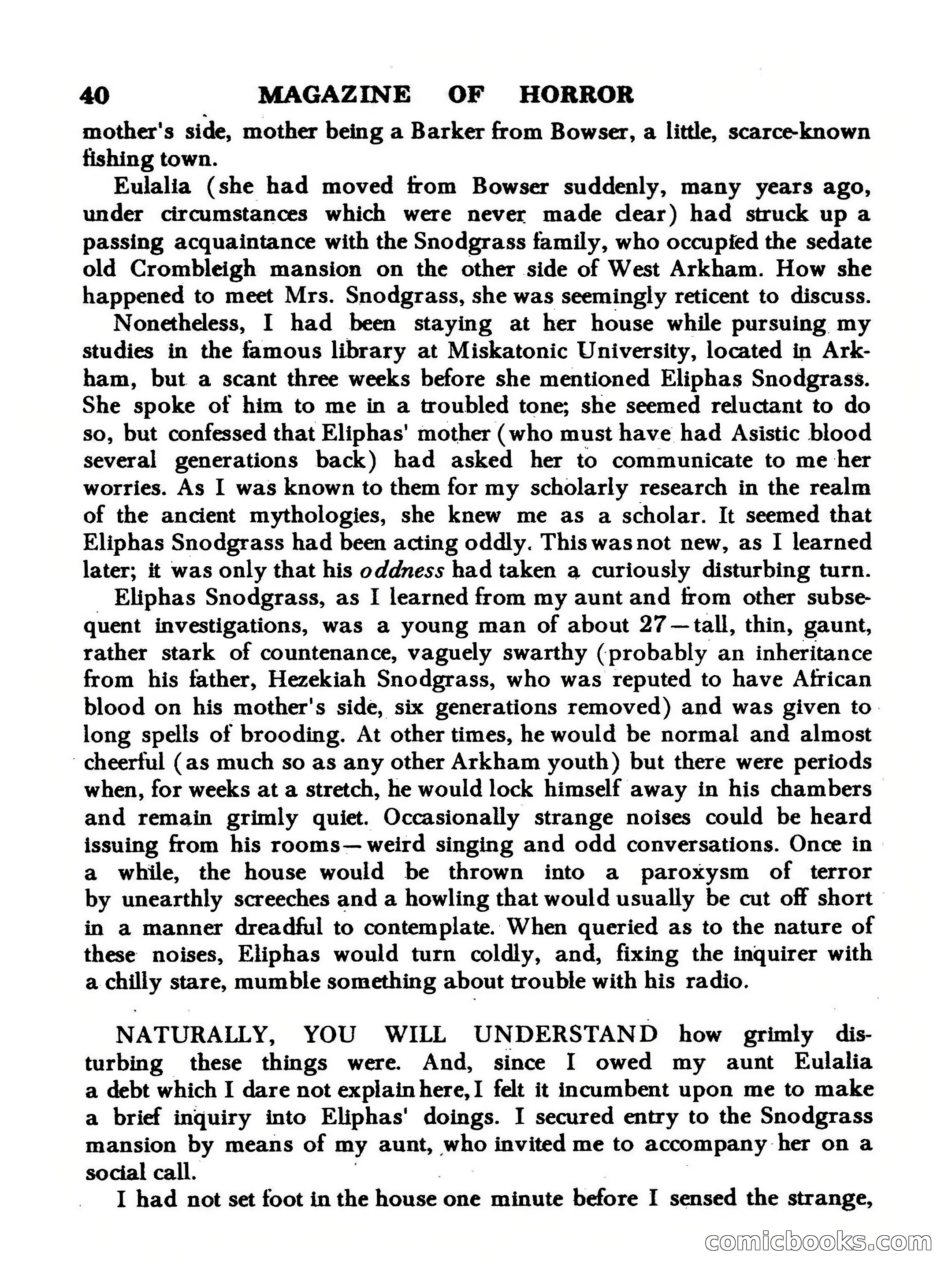 Magazine of Horror No. 27 — page 40 of 132