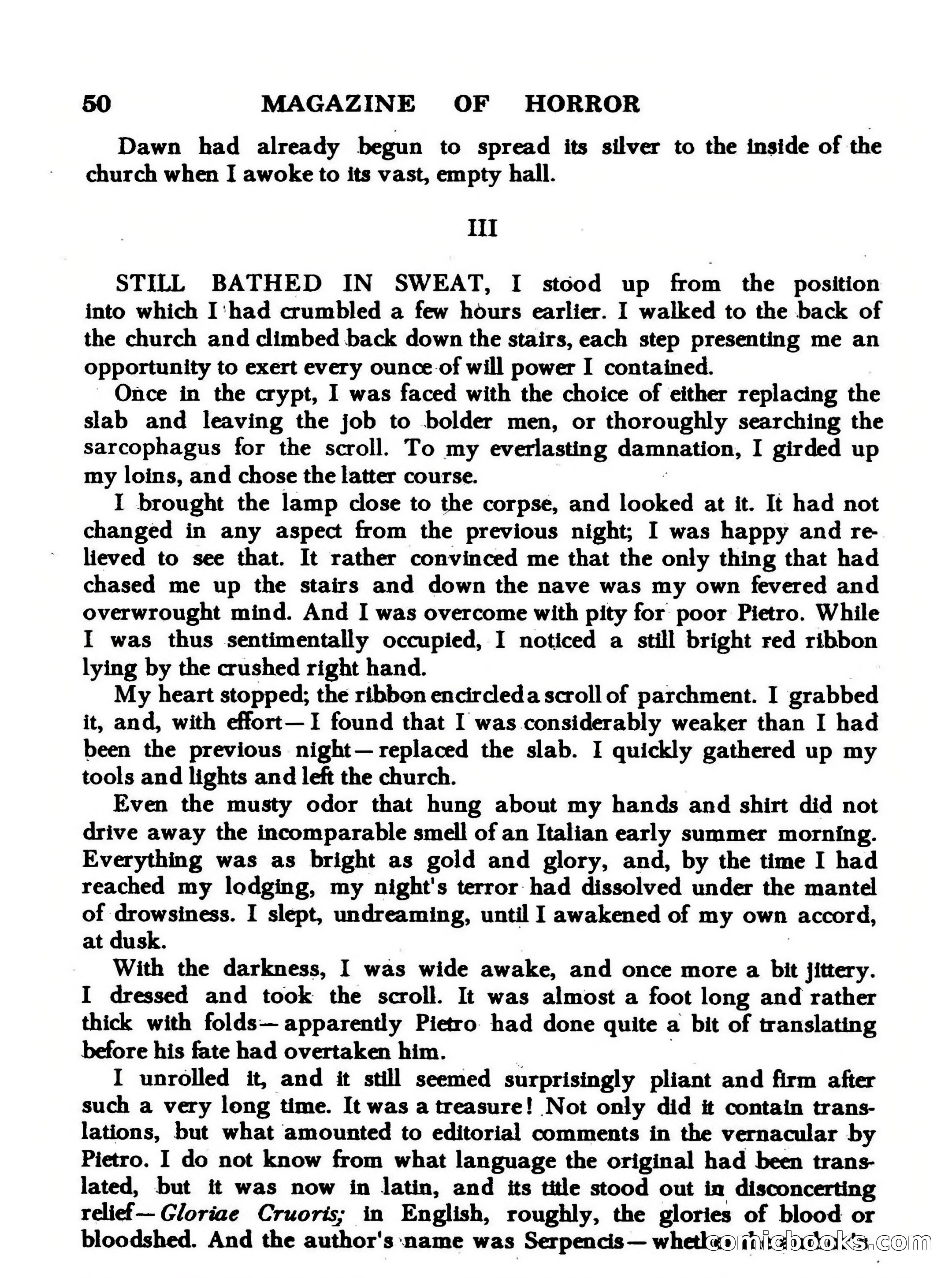 Magazine of Horror No. 27 — page 50 of 132