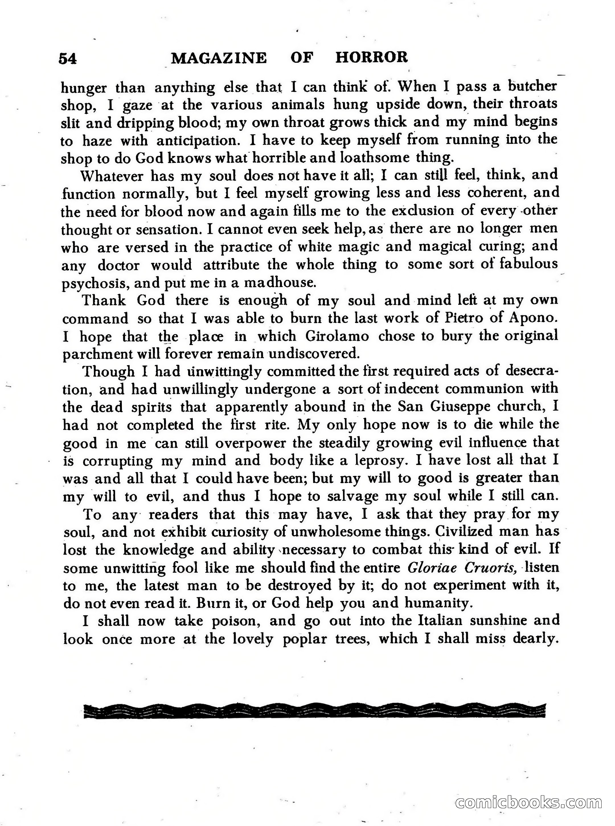 Magazine of Horror No. 27 — page 54 of 132