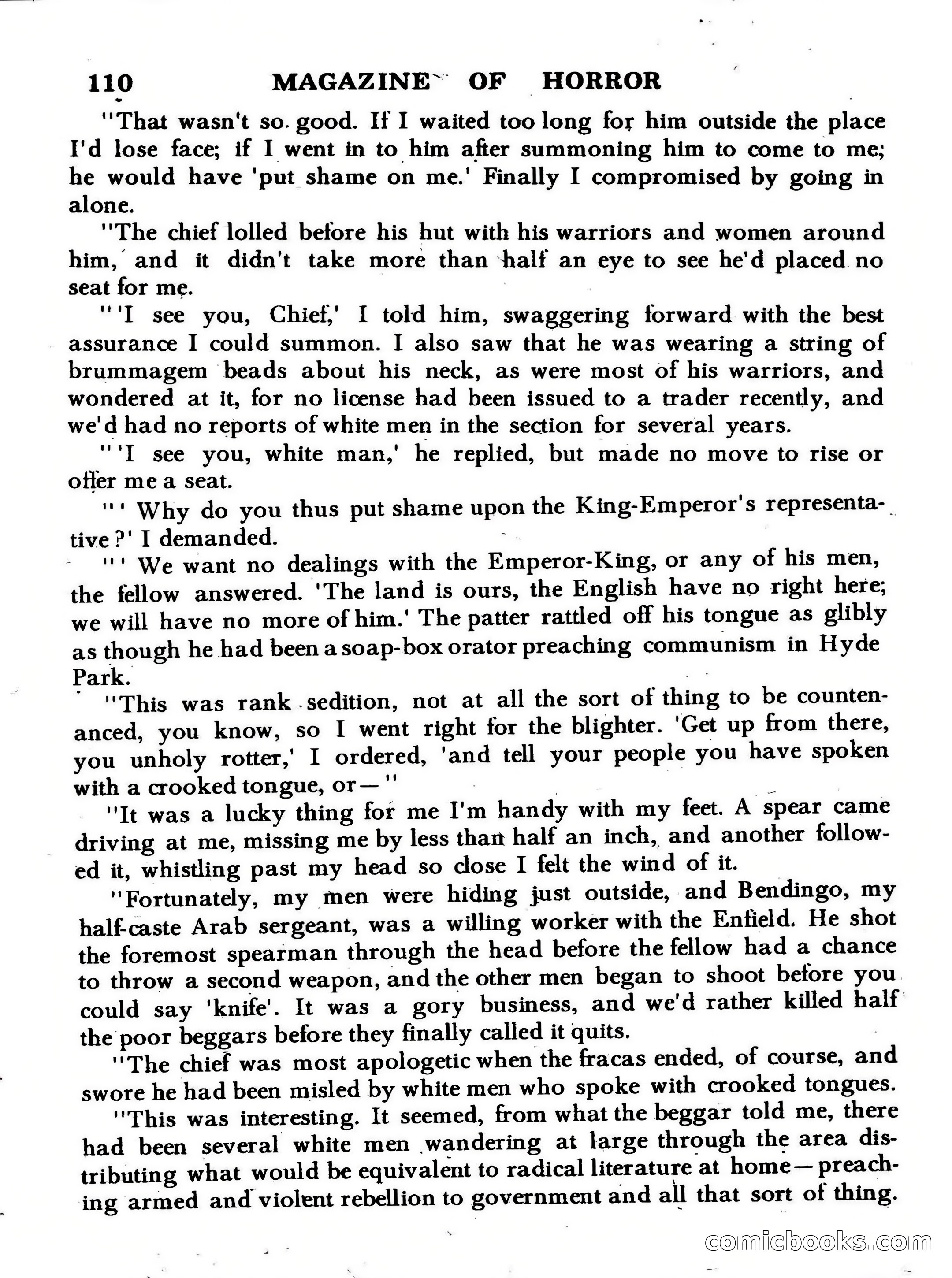 Magazine of Horror No. 27 — page 110 of 132