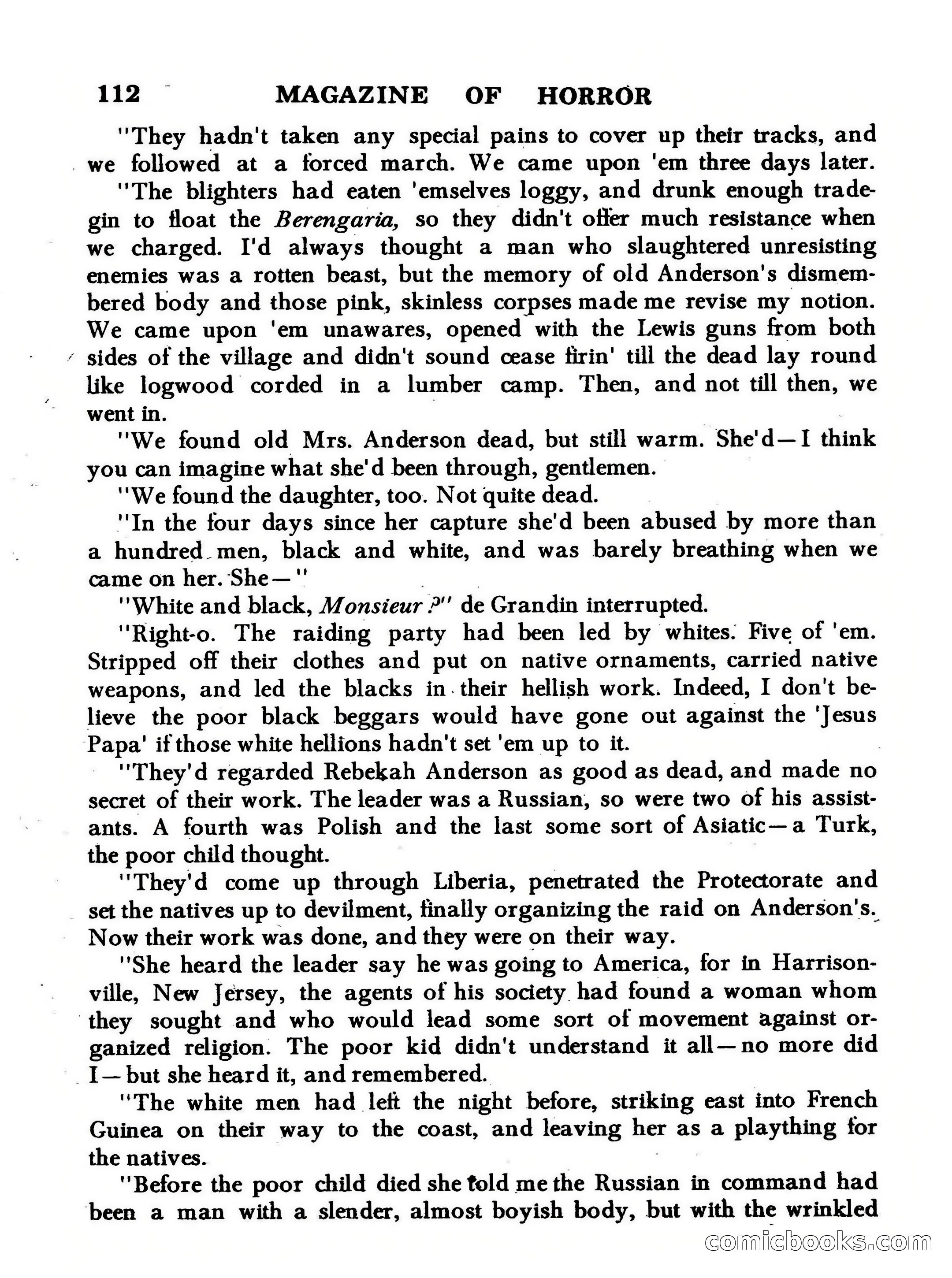 Magazine of Horror No. 27 — page 112 of 132