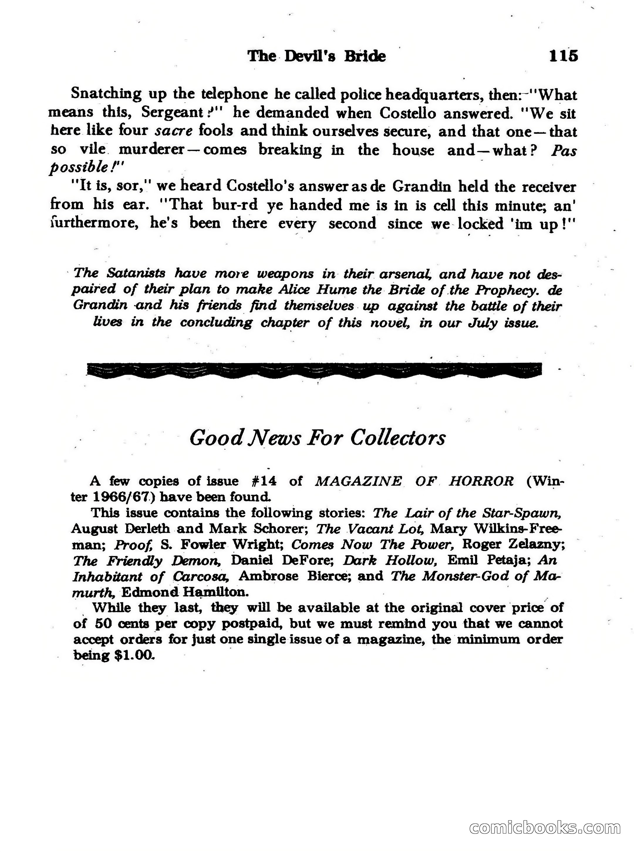 Magazine of Horror No. 27 — page 115 of 132