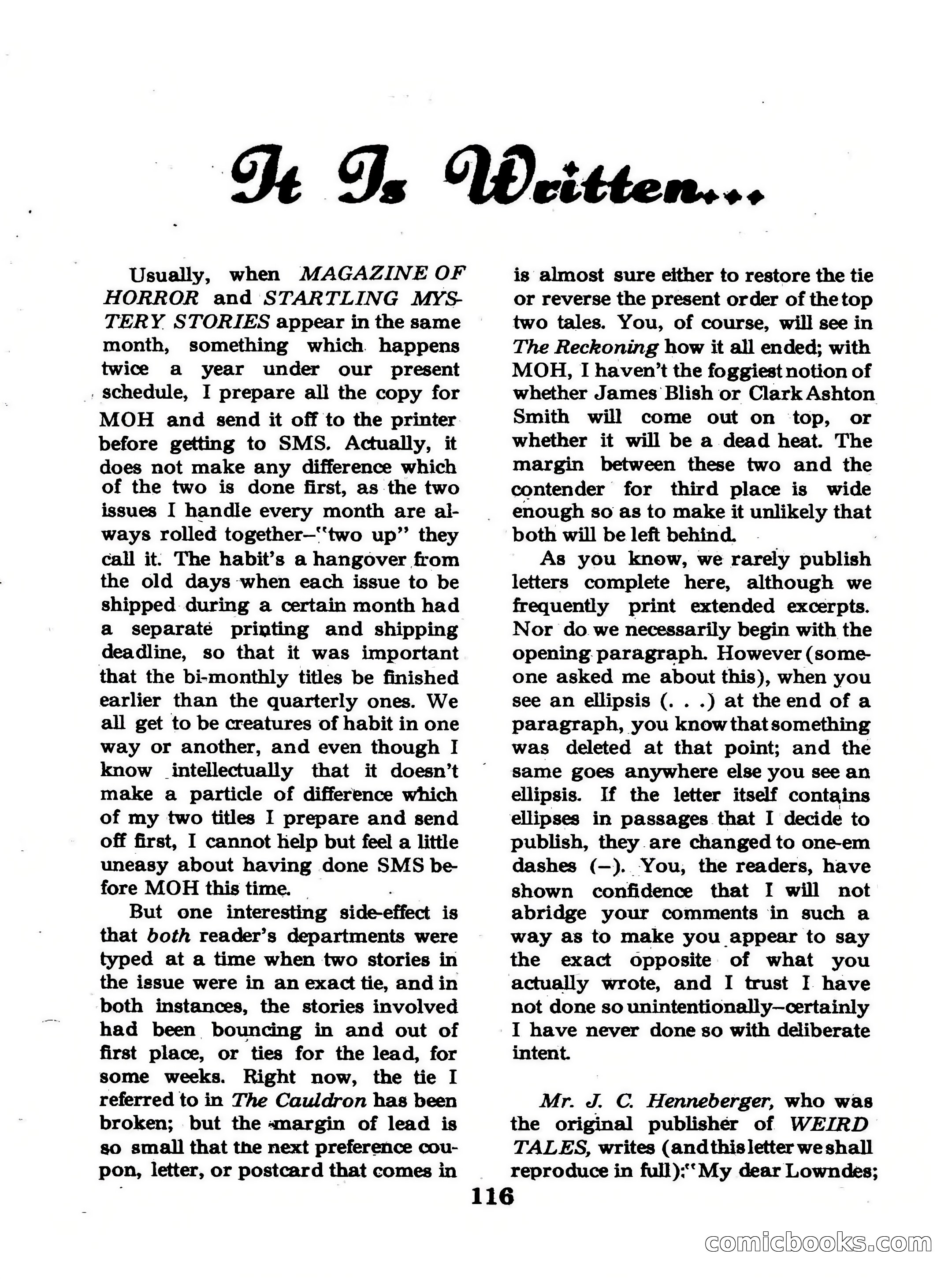 Magazine of Horror No. 27 — page 116 of 132