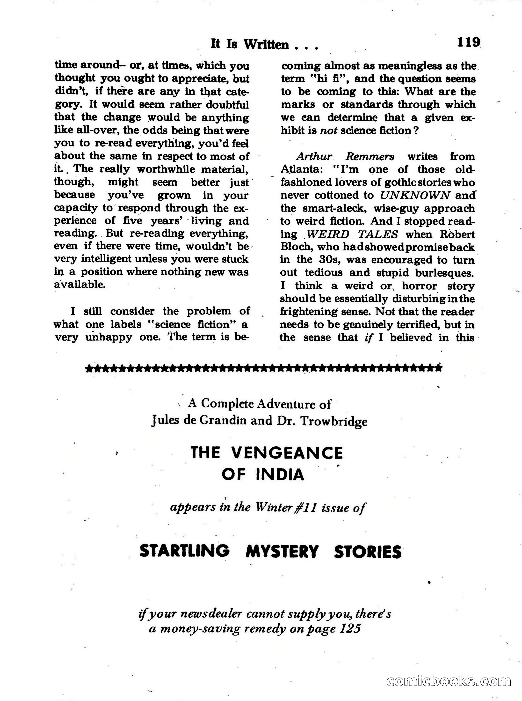 Magazine of Horror No. 27 — page 119 of 132
