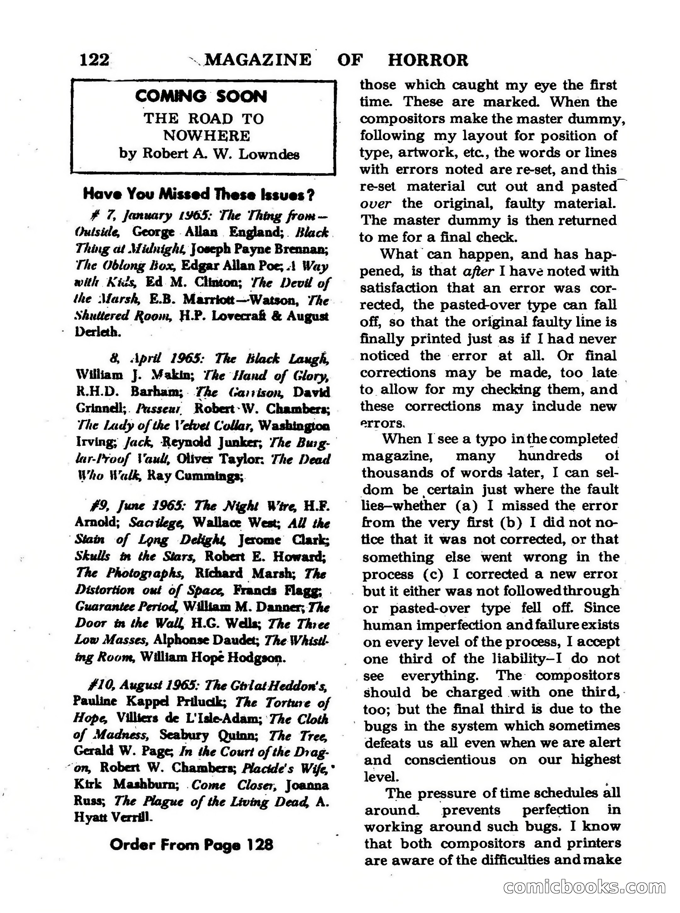 Magazine of Horror No. 27 — page 122 of 132