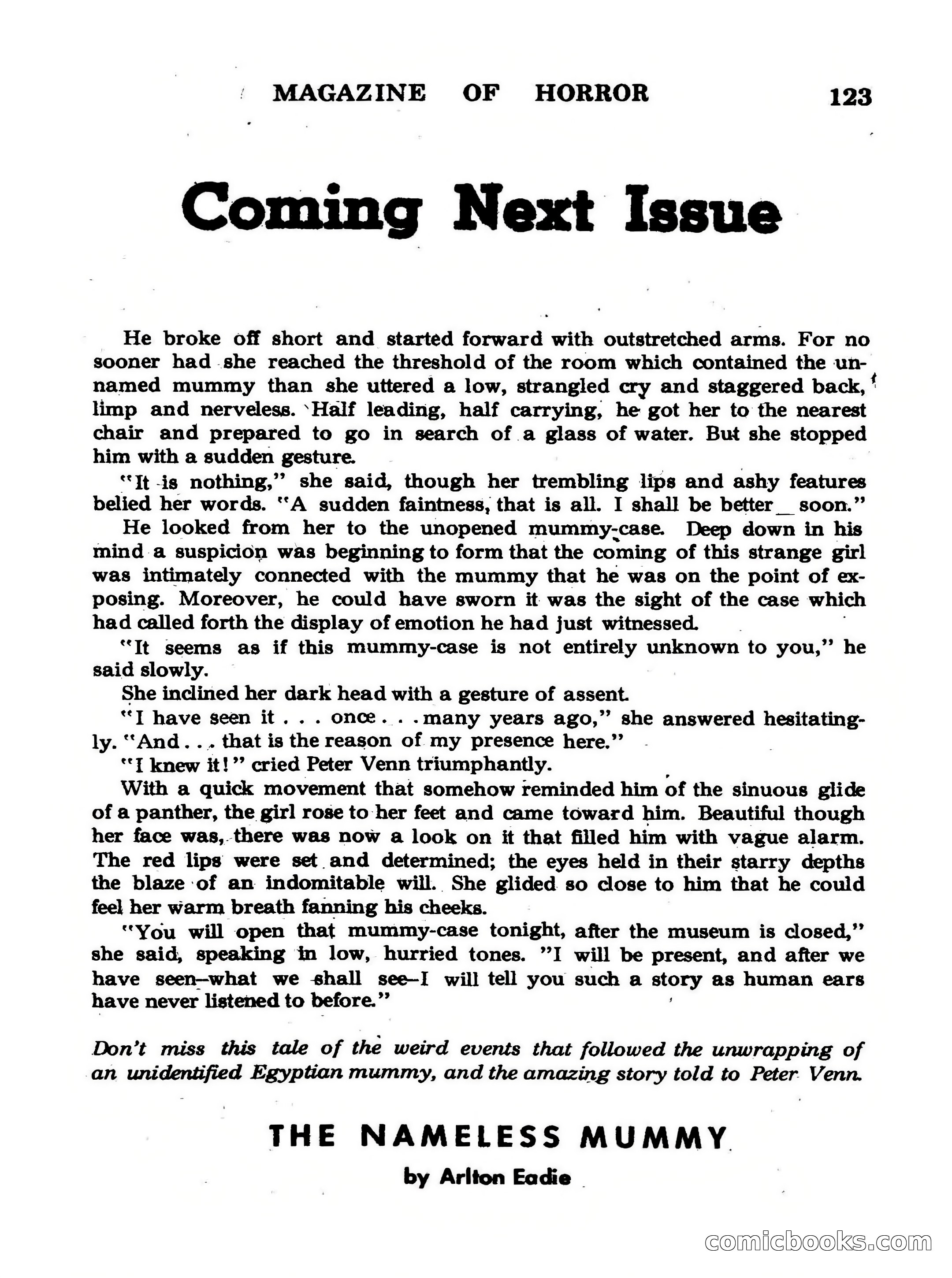 Magazine of Horror No. 27 — page 123 of 132