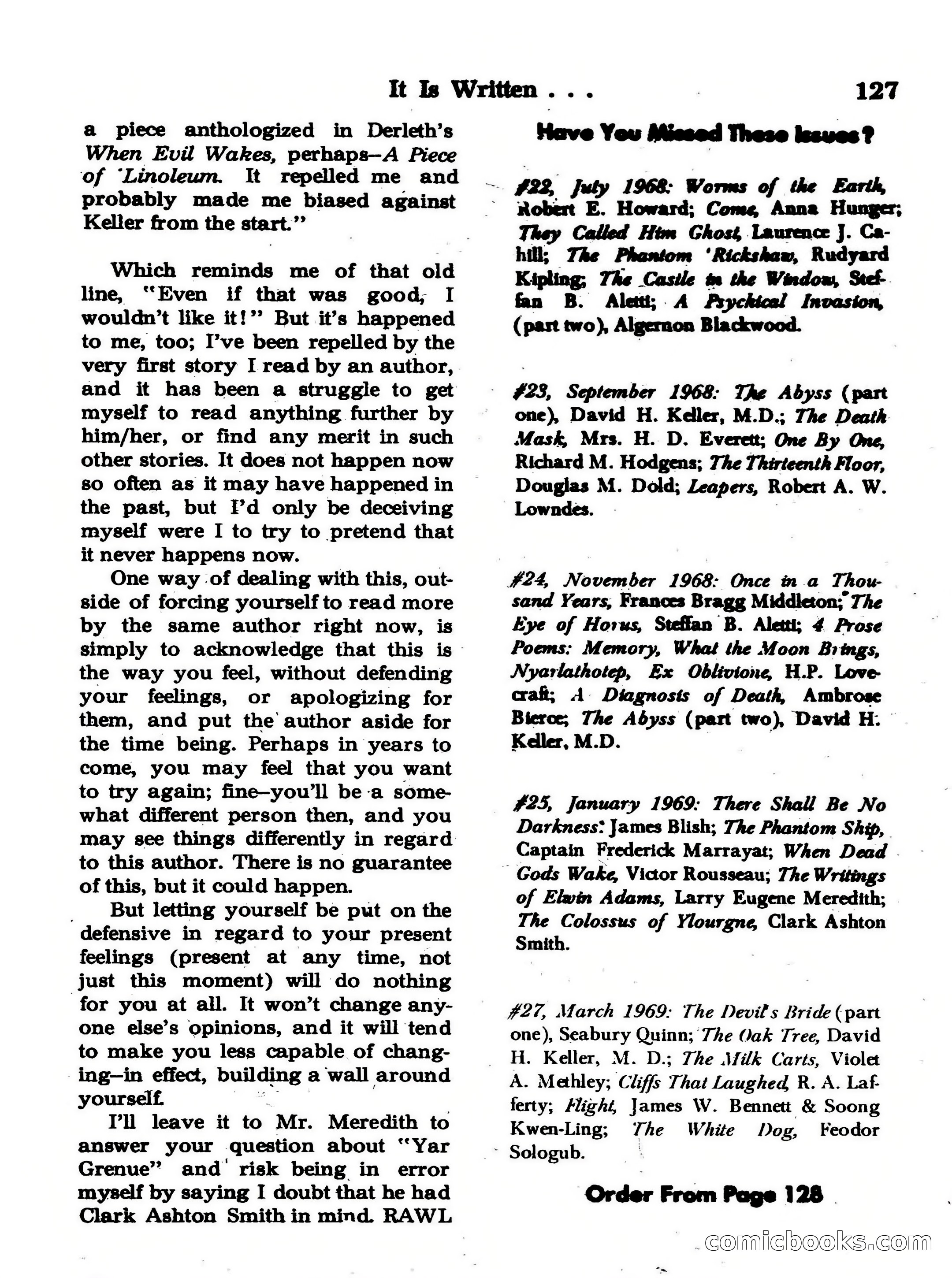 Magazine of Horror No. 27 — page 127 of 132