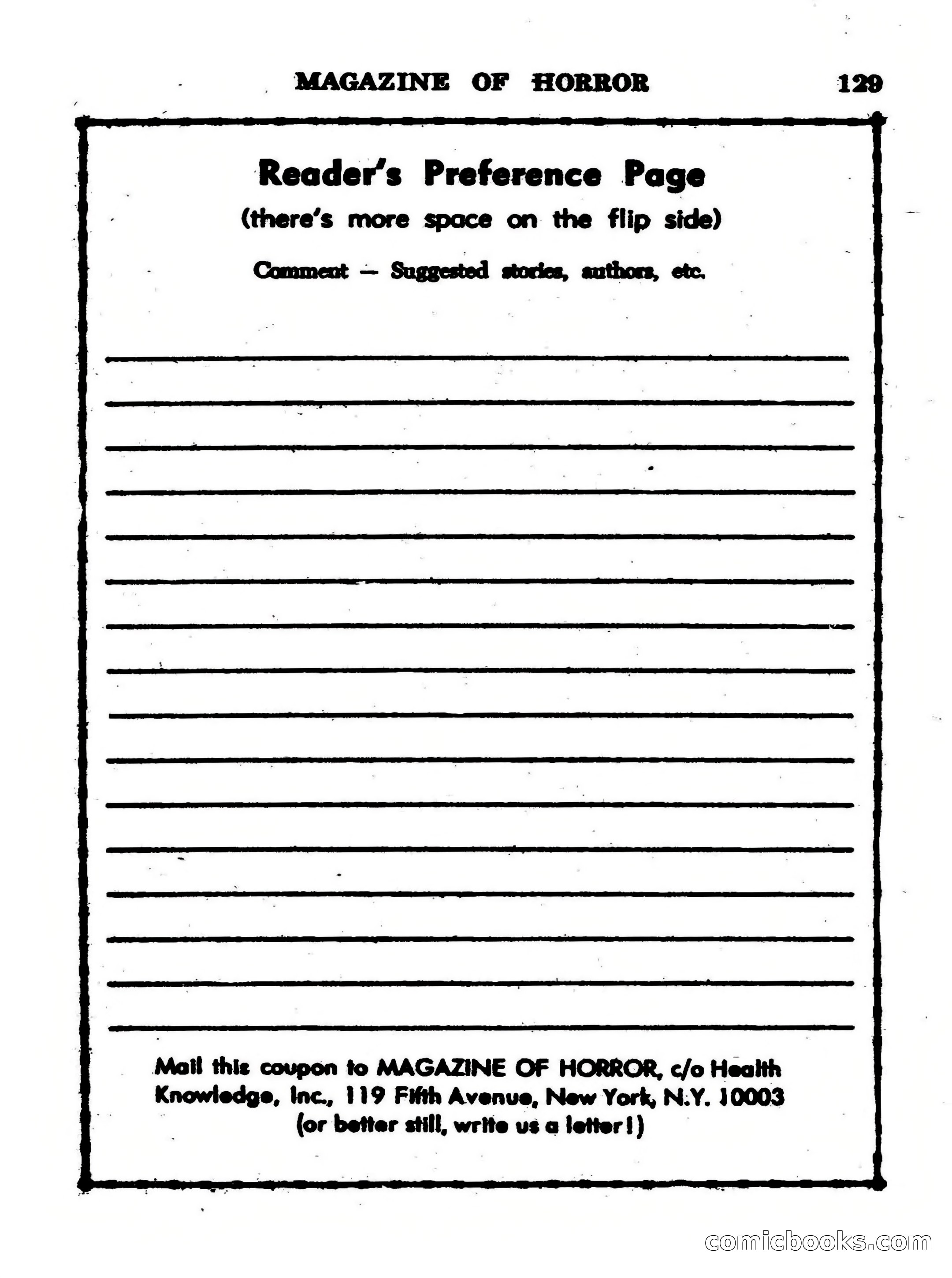 Magazine of Horror No. 27 — page 129 of 132