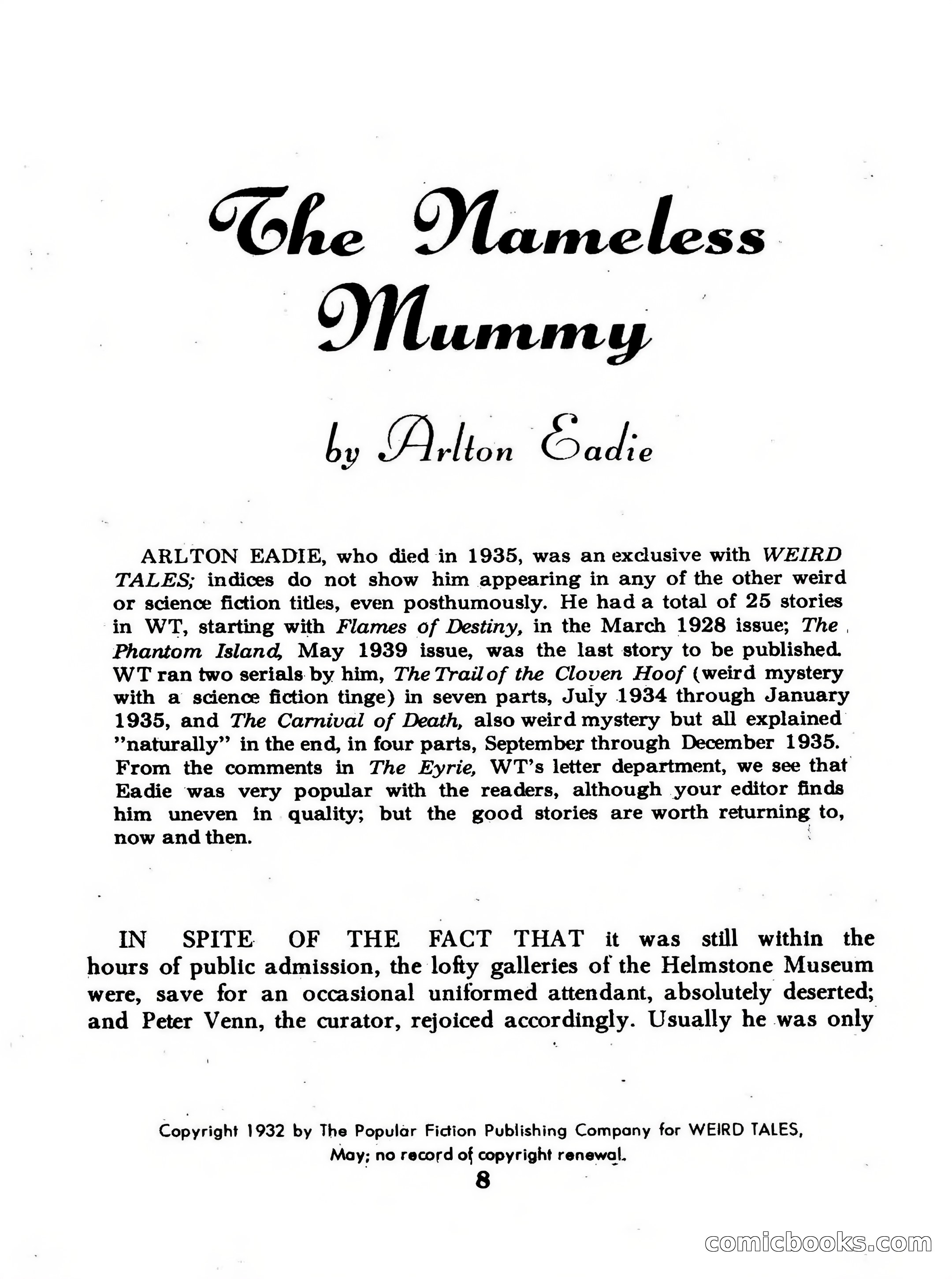 Magazine of Horror #28 — page 8 of 132