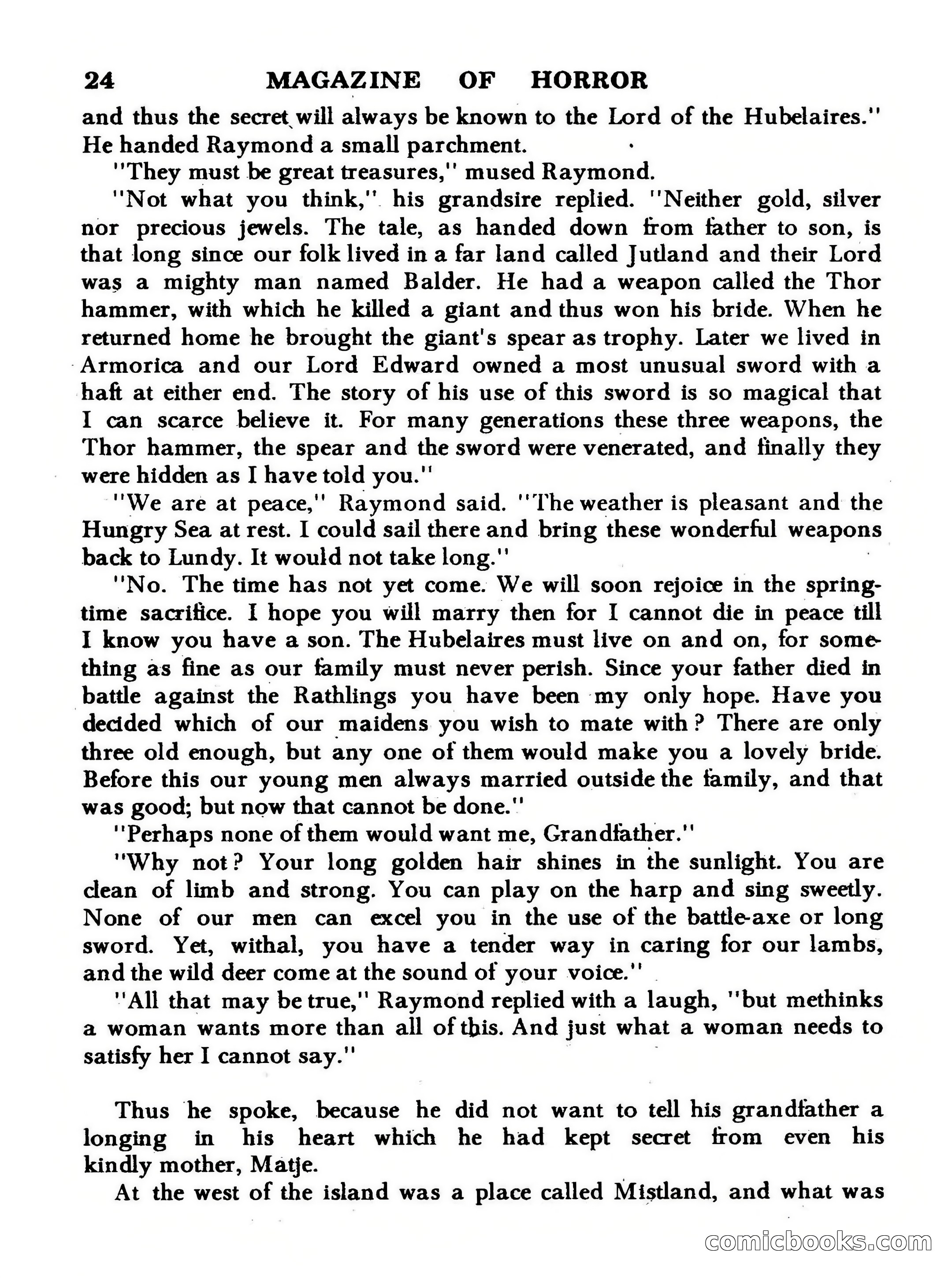Magazine of Horror #28 — page 24 of 132