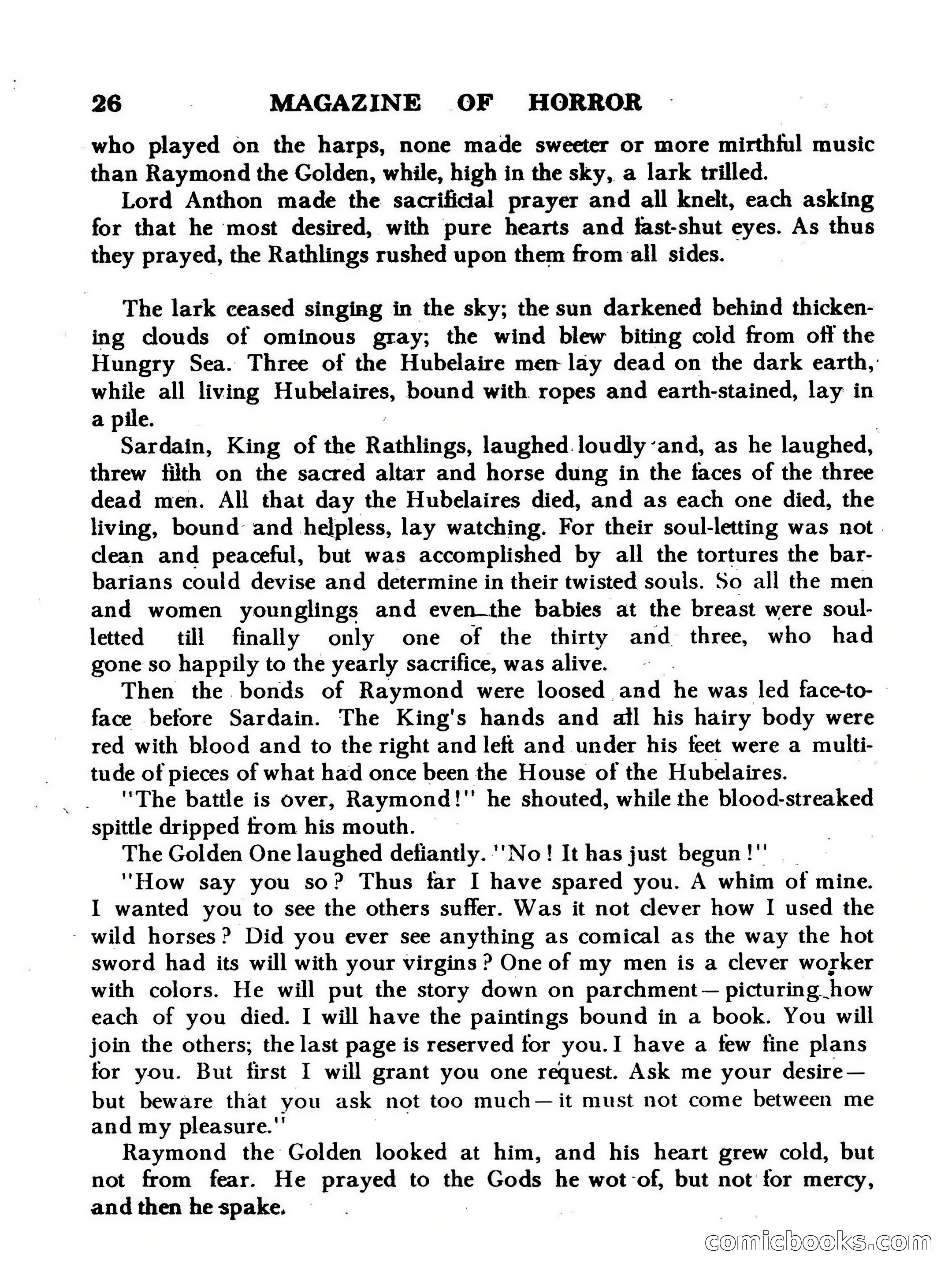 Magazine of Horror #28 — page 26 of 132