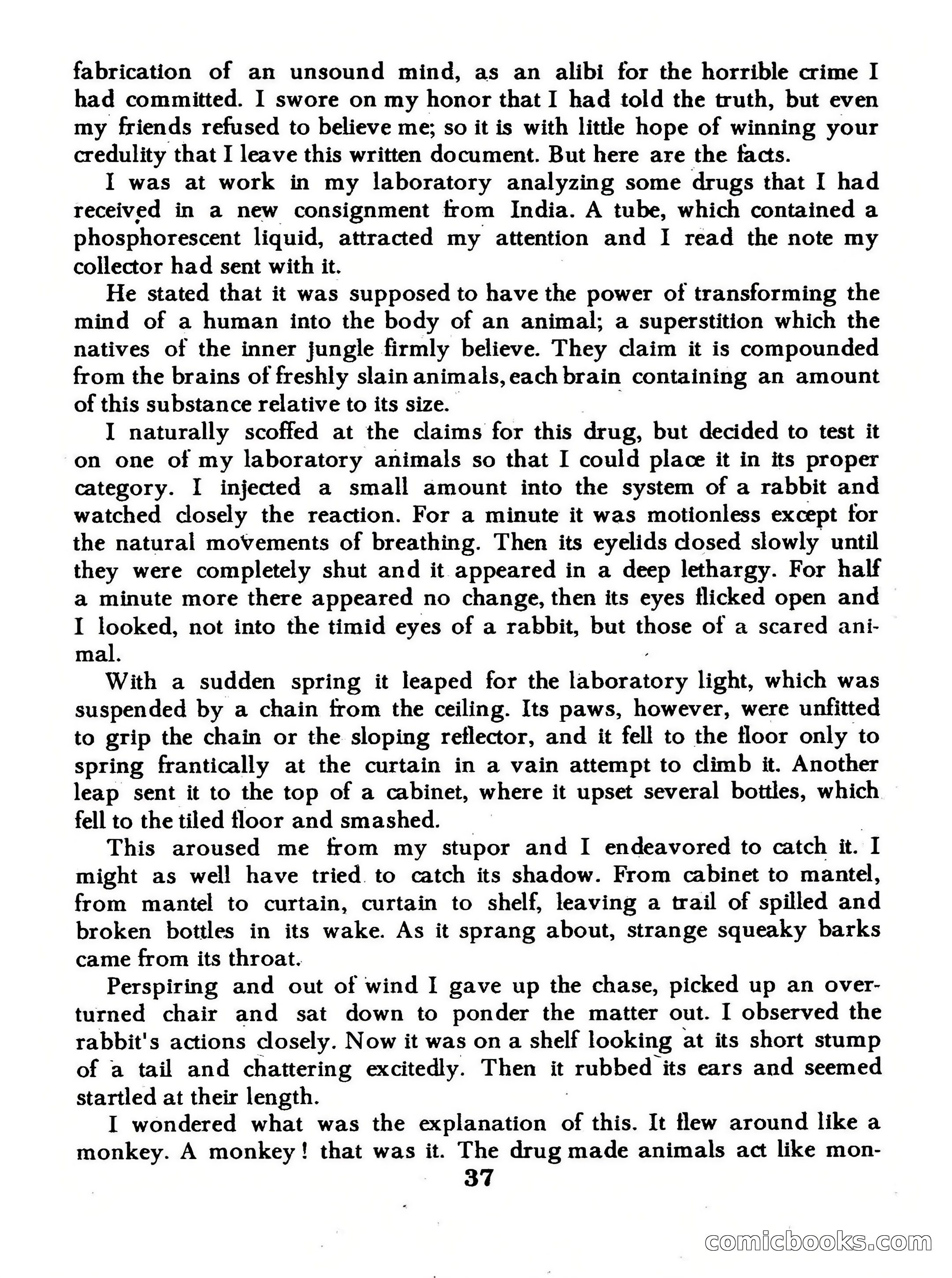Magazine of Horror #28 — page 37 of 132