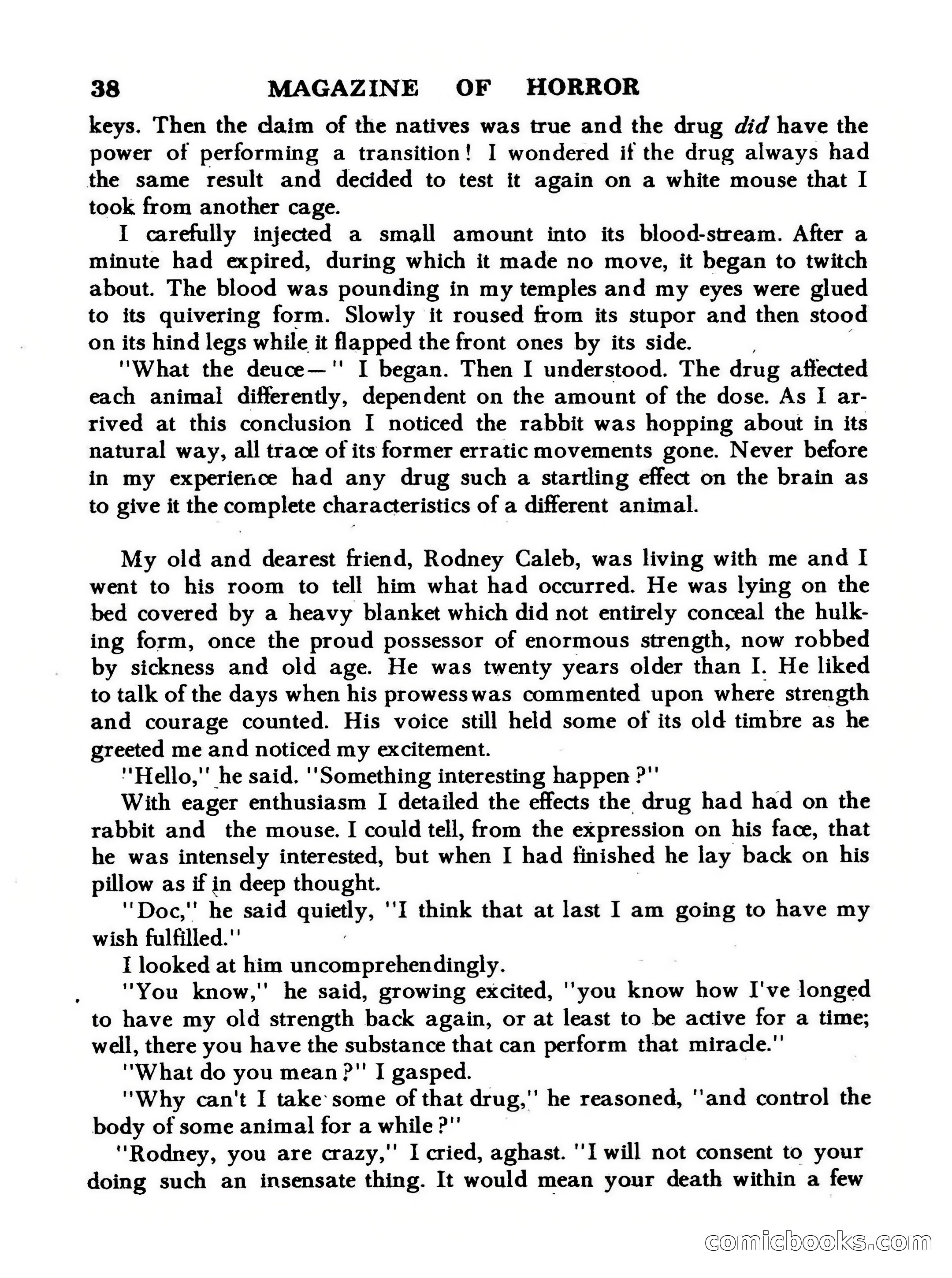 Magazine of Horror #28 — page 38 of 132