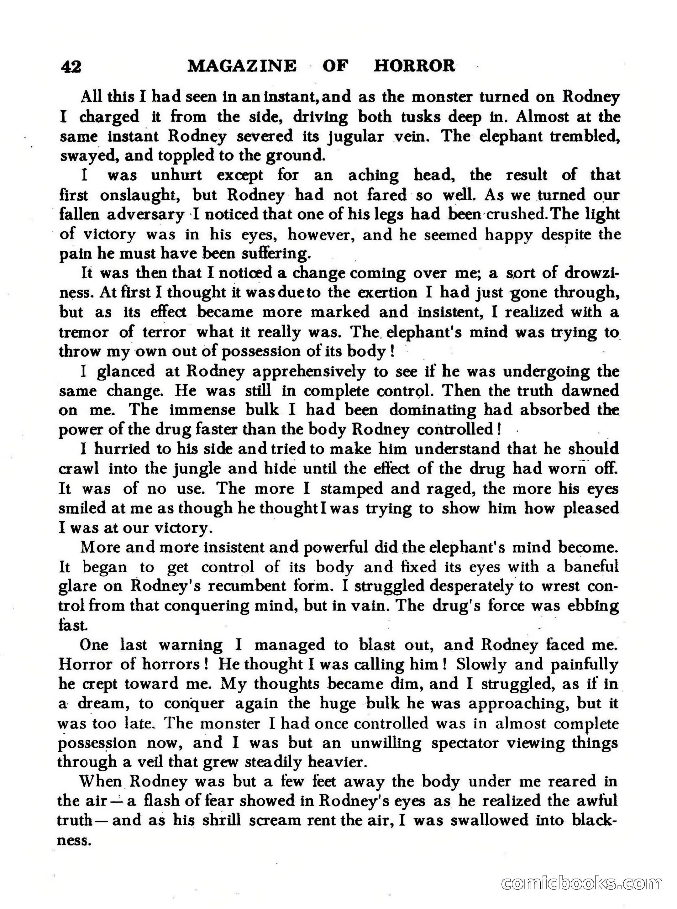 Magazine of Horror #28 — page 42 of 132