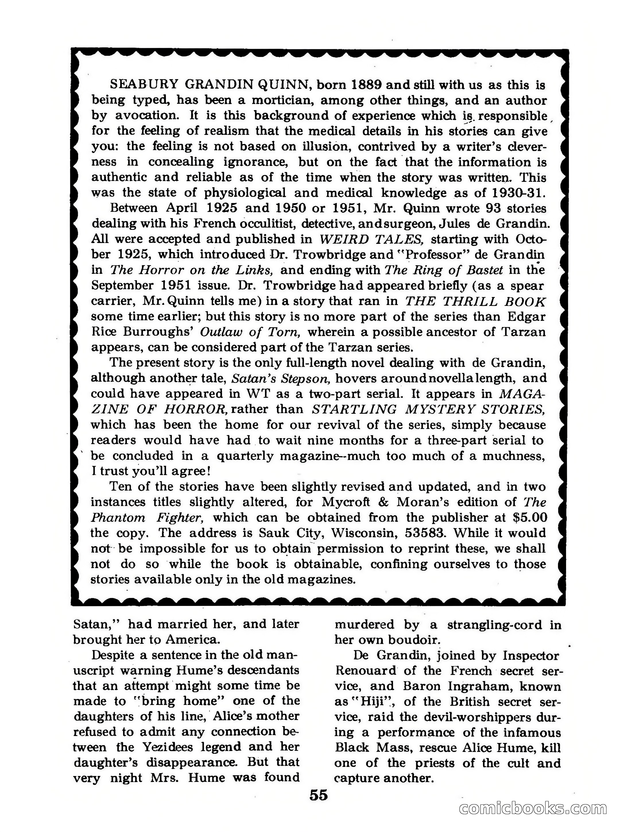 Magazine of Horror #28 — page 55 of 132