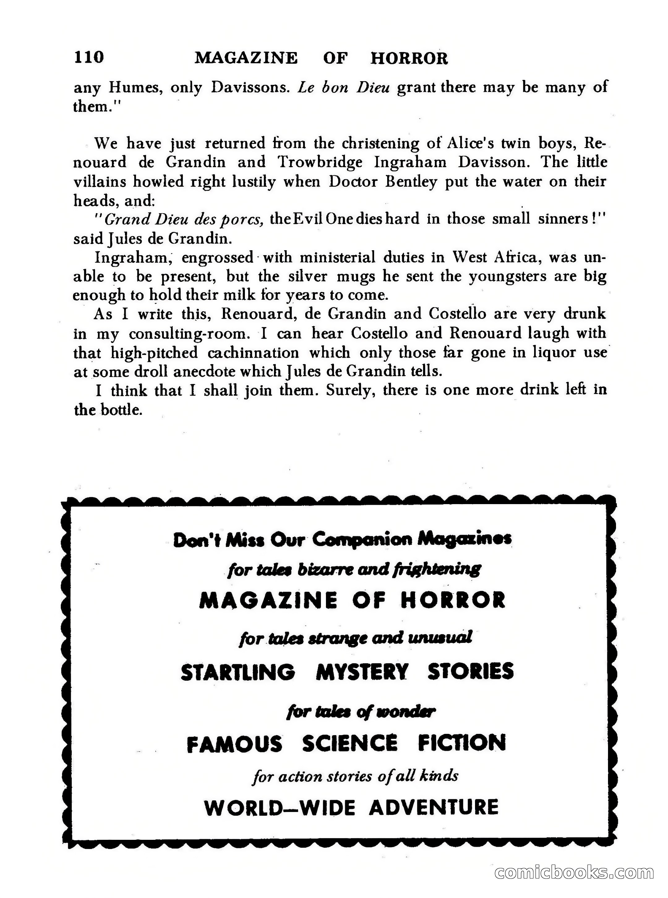 Magazine of Horror #28 — page 110 of 132