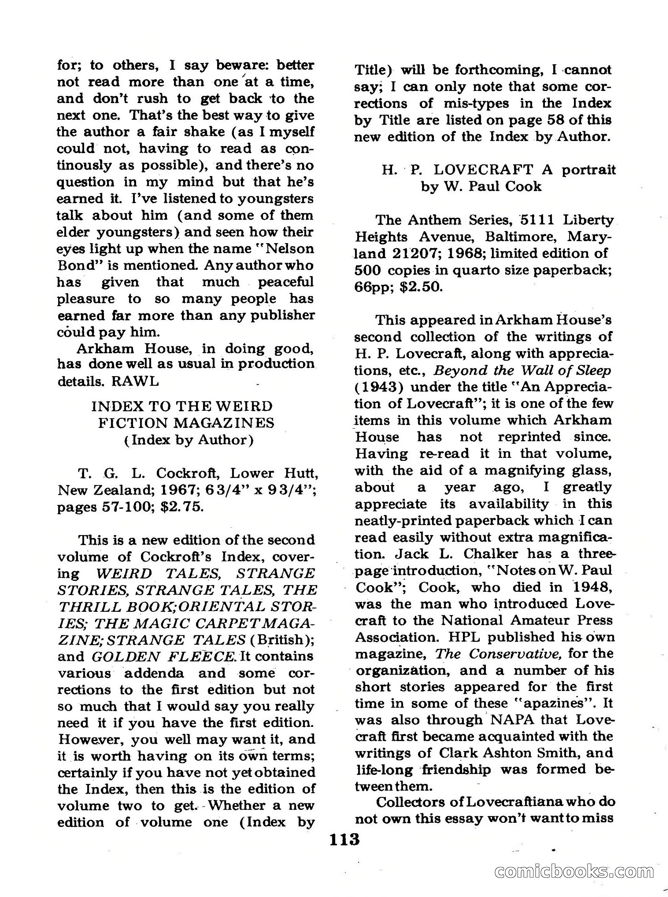 Magazine of Horror #28 — page 113 of 132