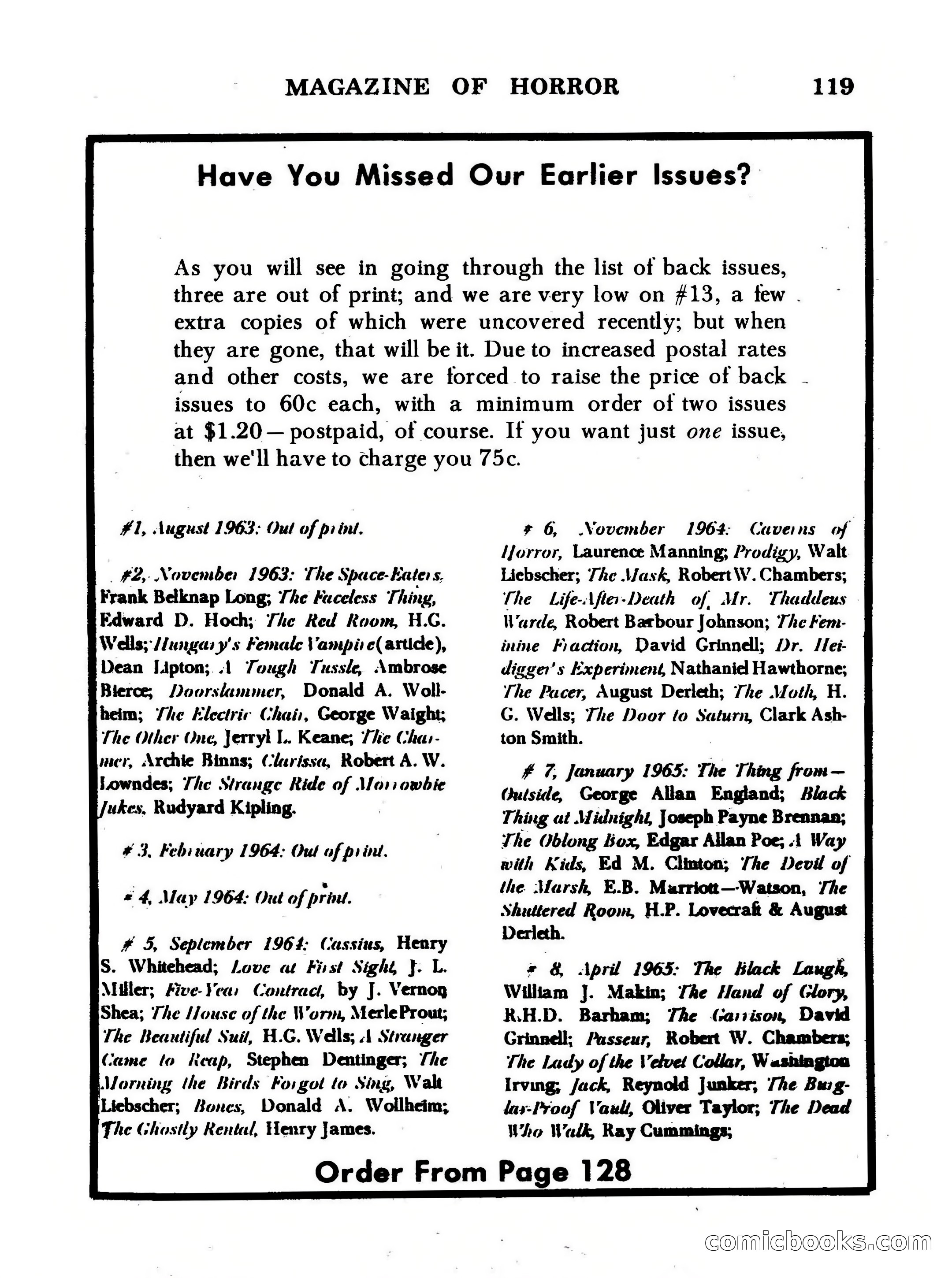 Magazine of Horror #28 — page 119 of 132