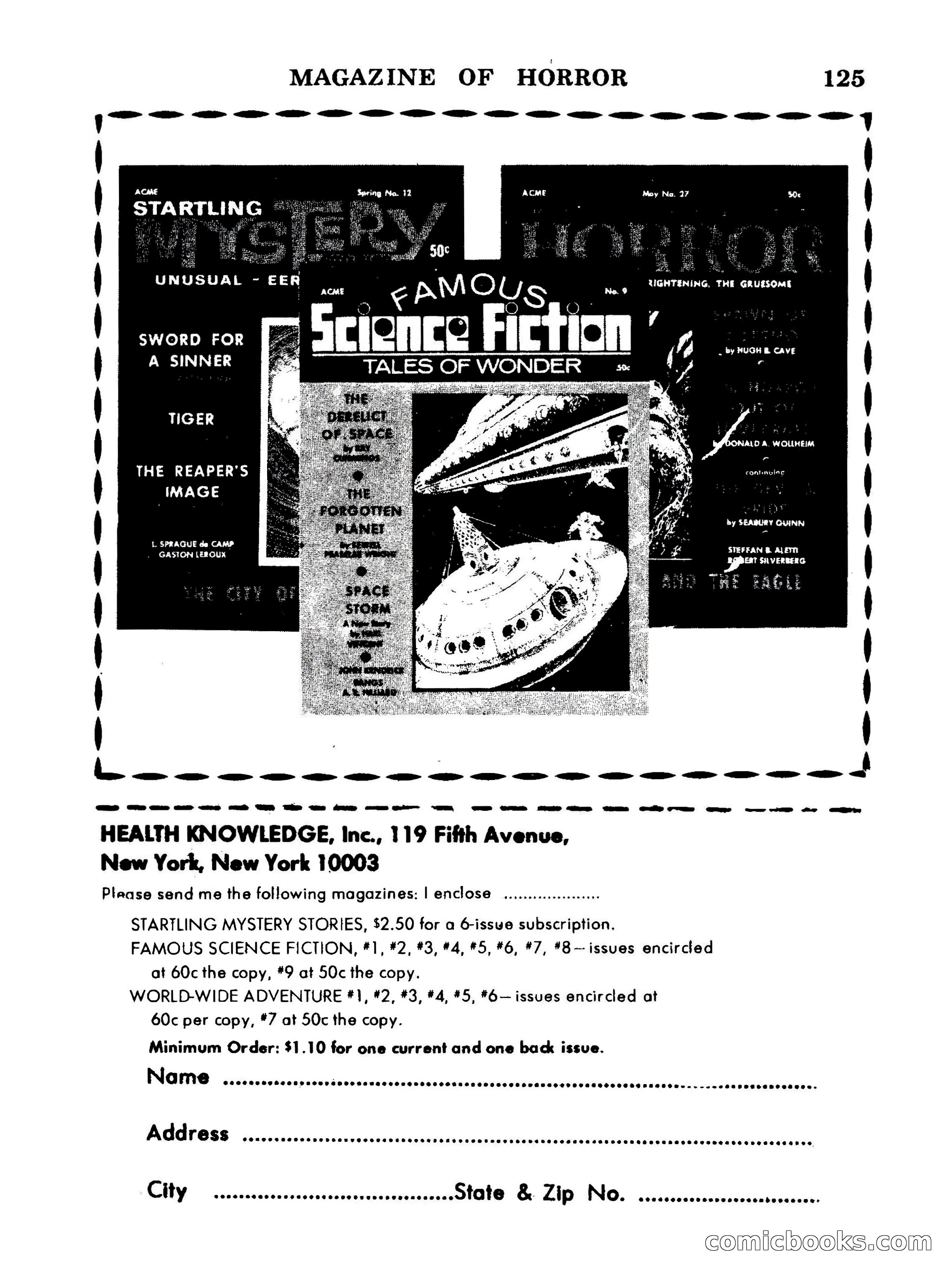 Magazine of Horror #28 — page 125 of 132