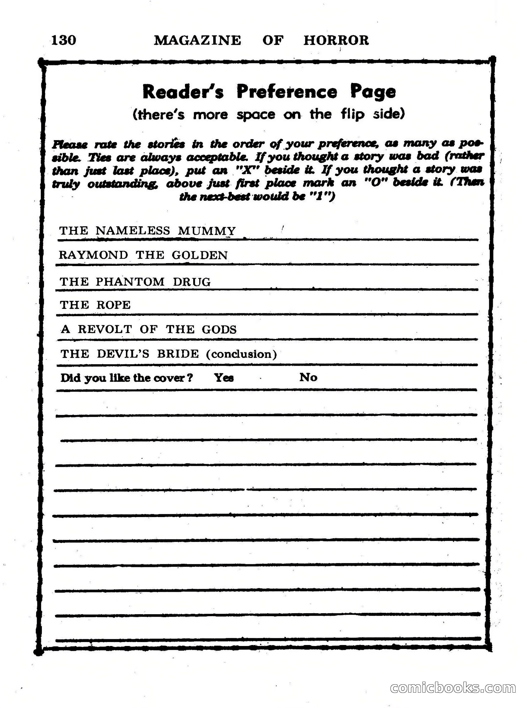 Magazine of Horror #28 — page 130 of 132