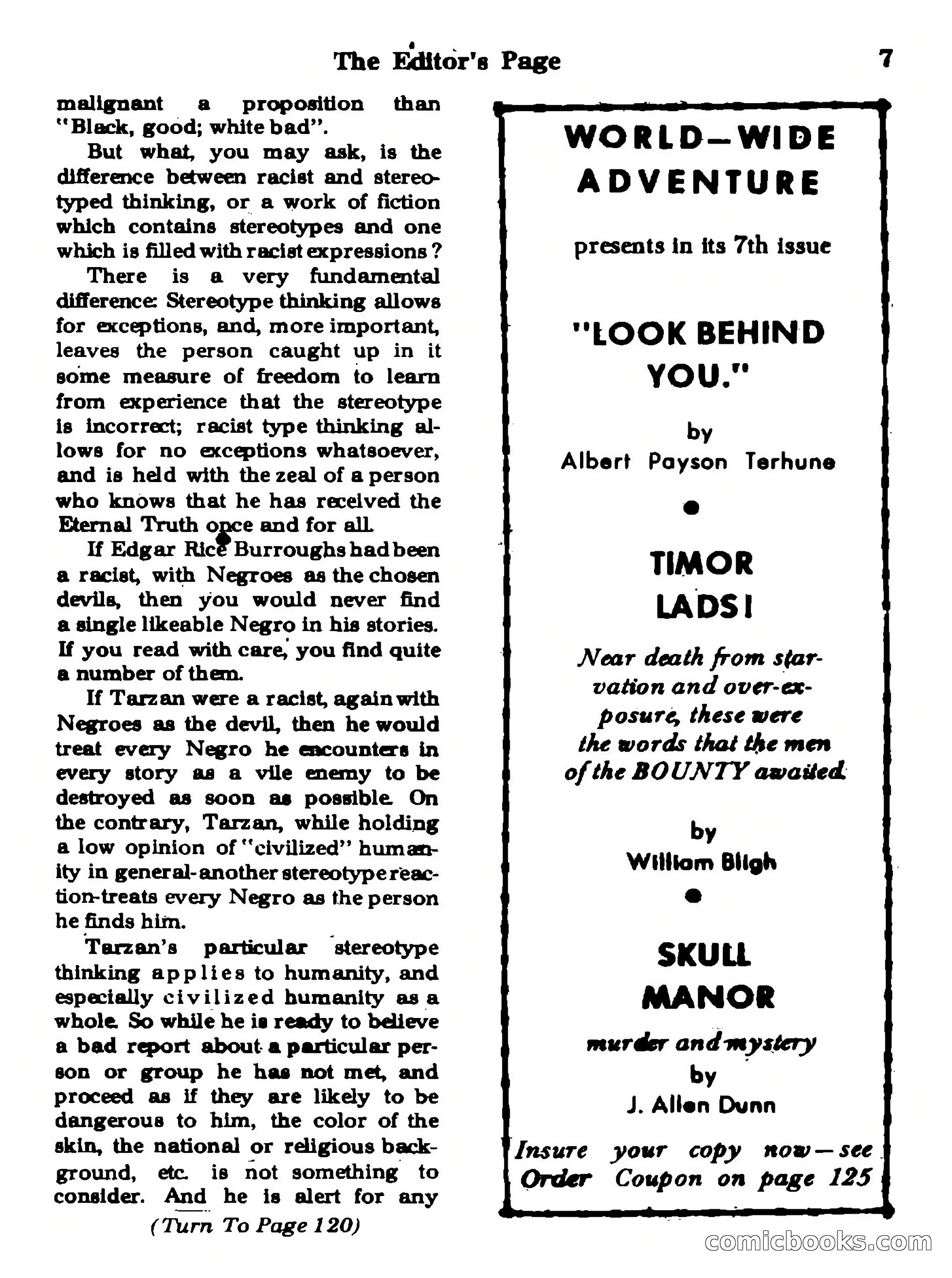 Magazine of Horror #29 — page 7 of 132