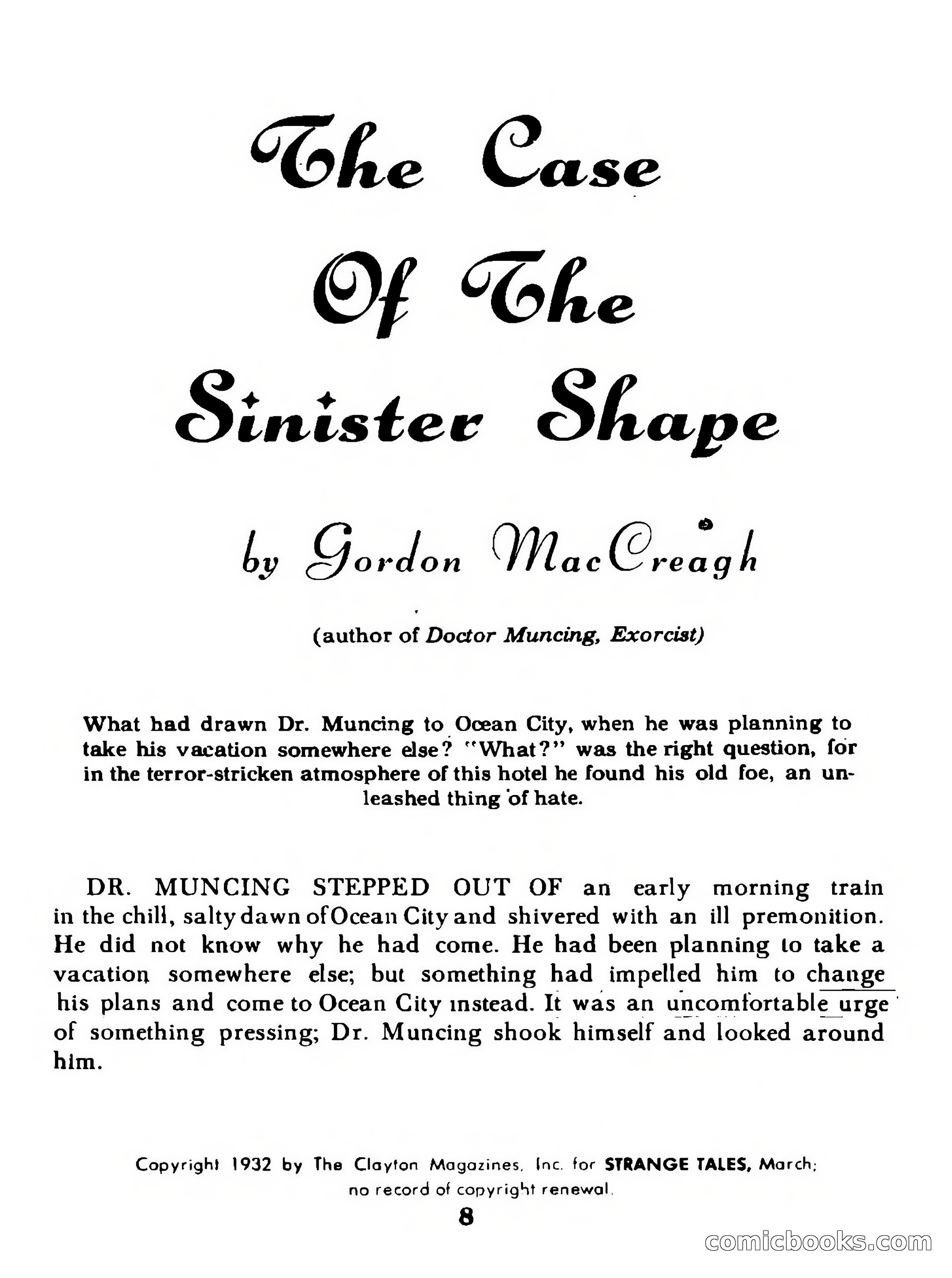 Magazine of Horror #29 — page 8 of 132