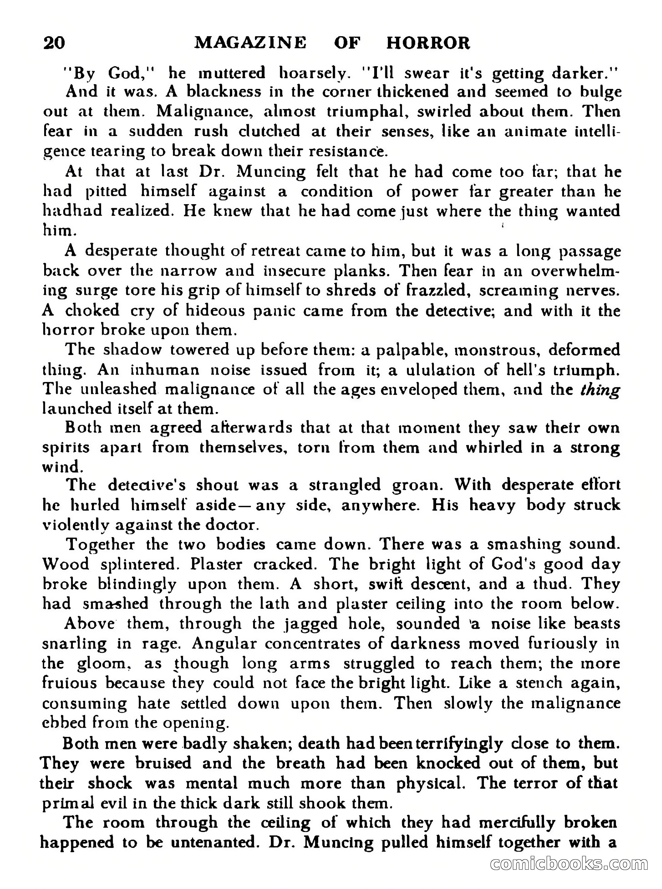 Magazine of Horror #29 — page 20 of 132