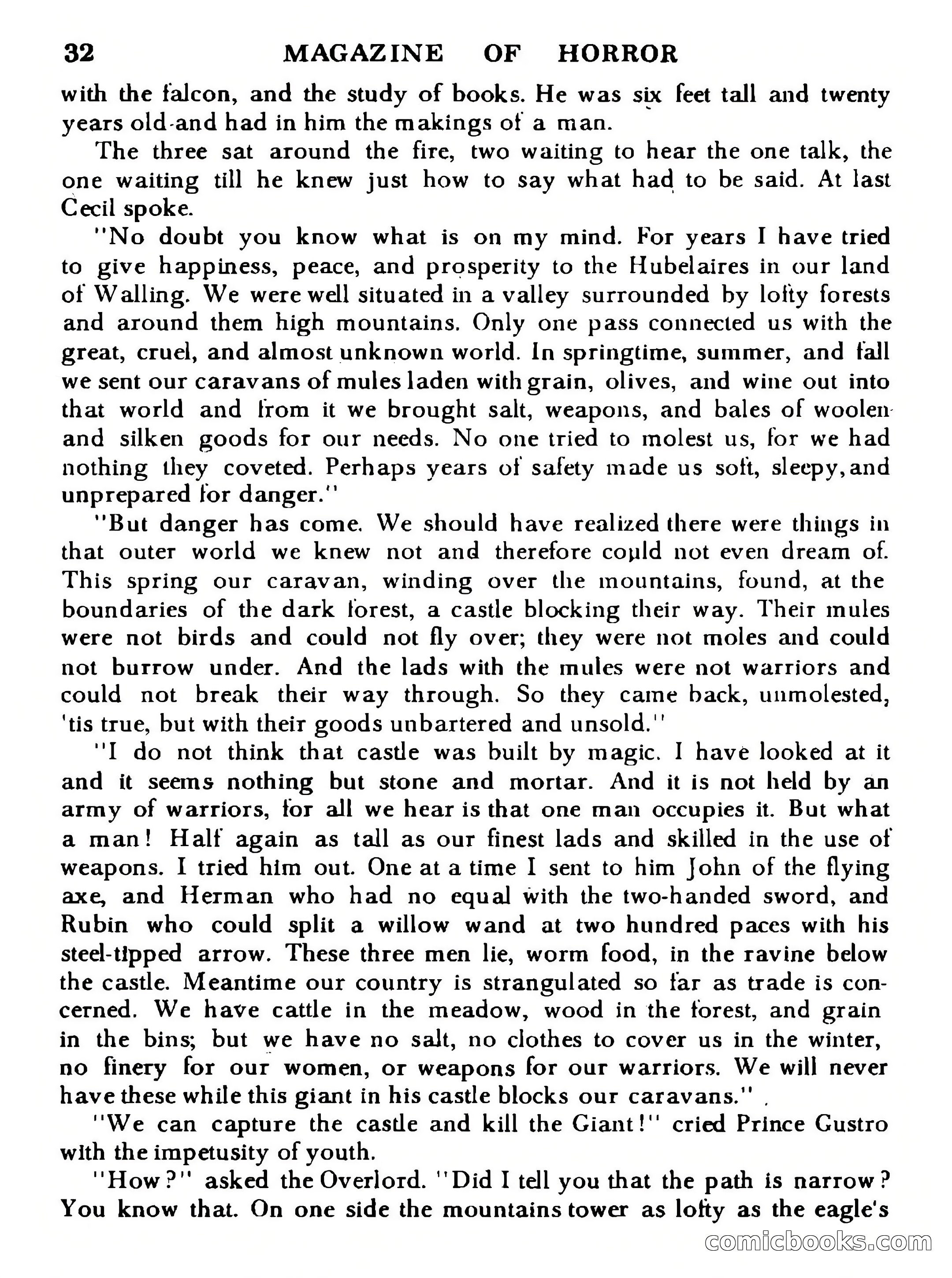 Magazine of Horror #29 — page 32 of 132