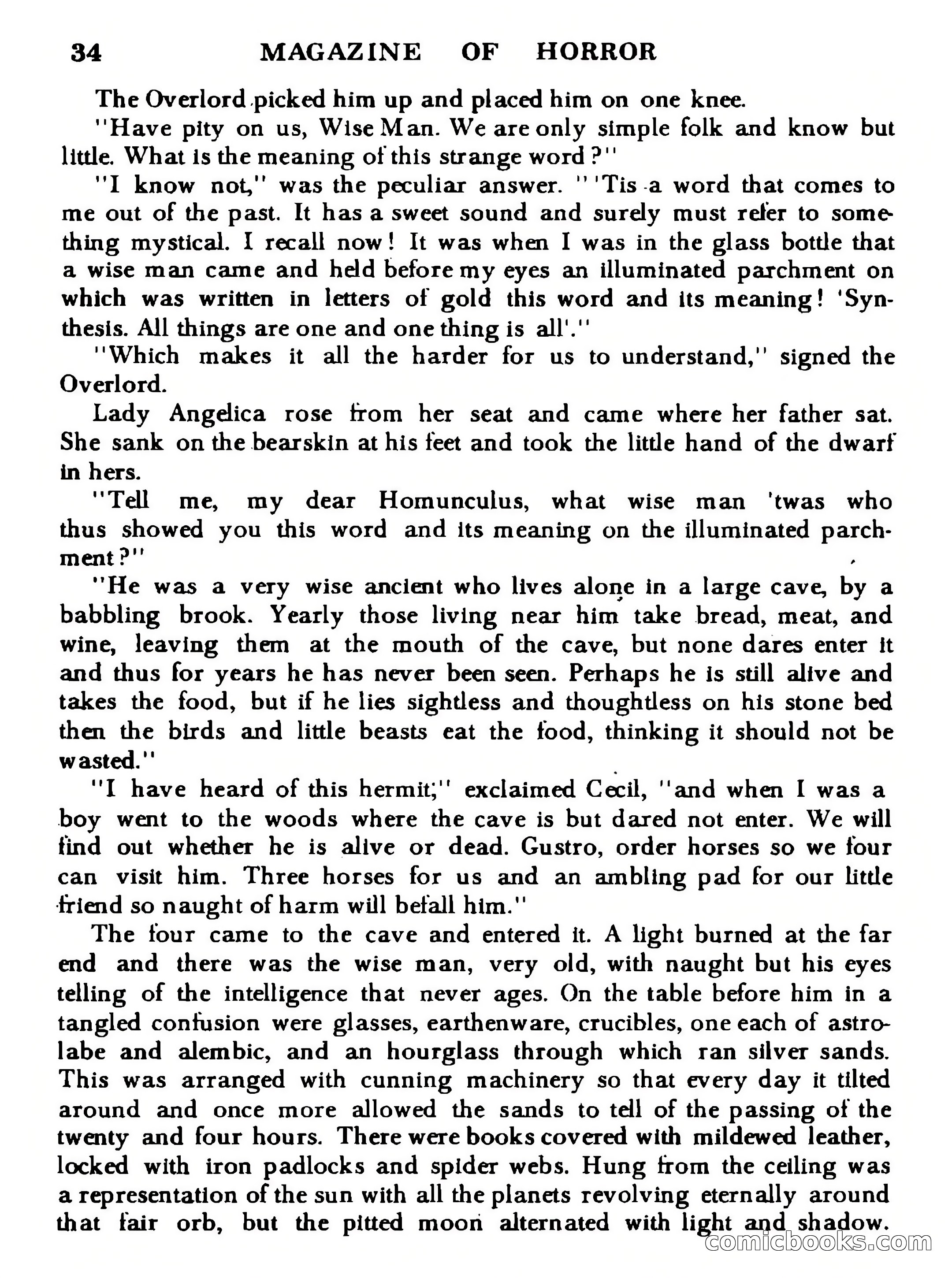 Magazine of Horror #29 — page 34 of 132