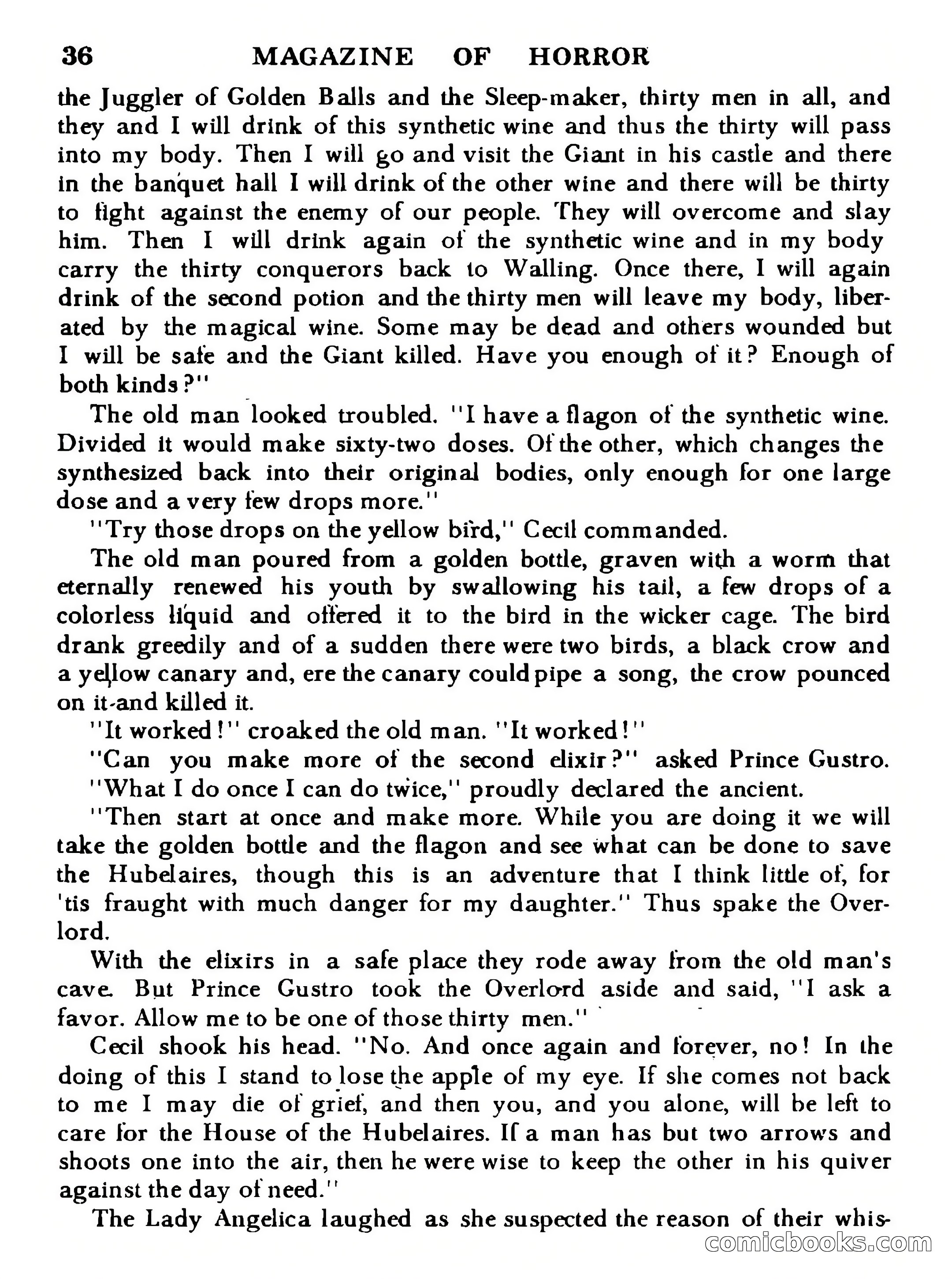 Magazine of Horror #29 — page 36 of 132