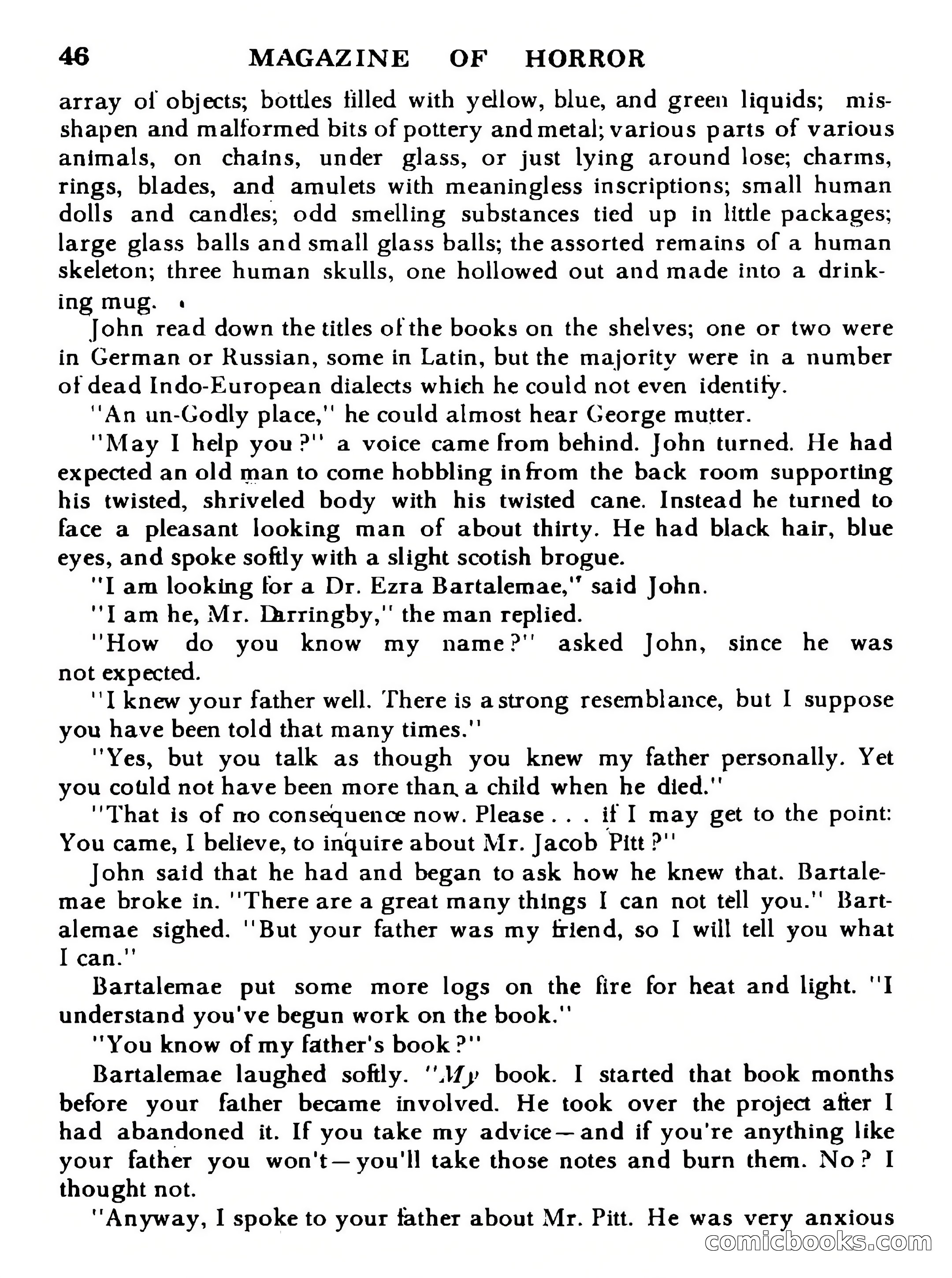 Magazine of Horror #29 — page 46 of 132
