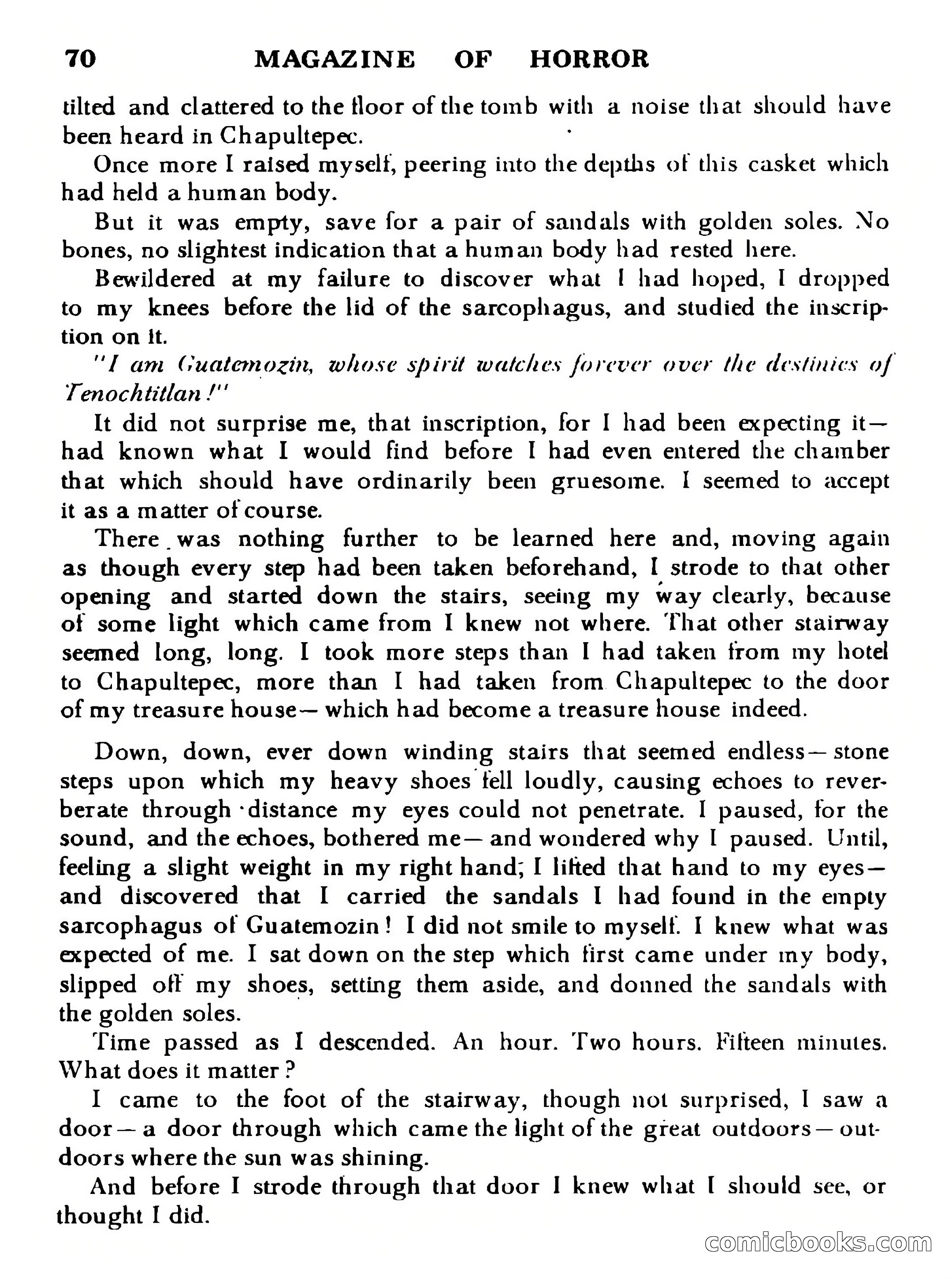 Magazine of Horror #29 — page 70 of 132