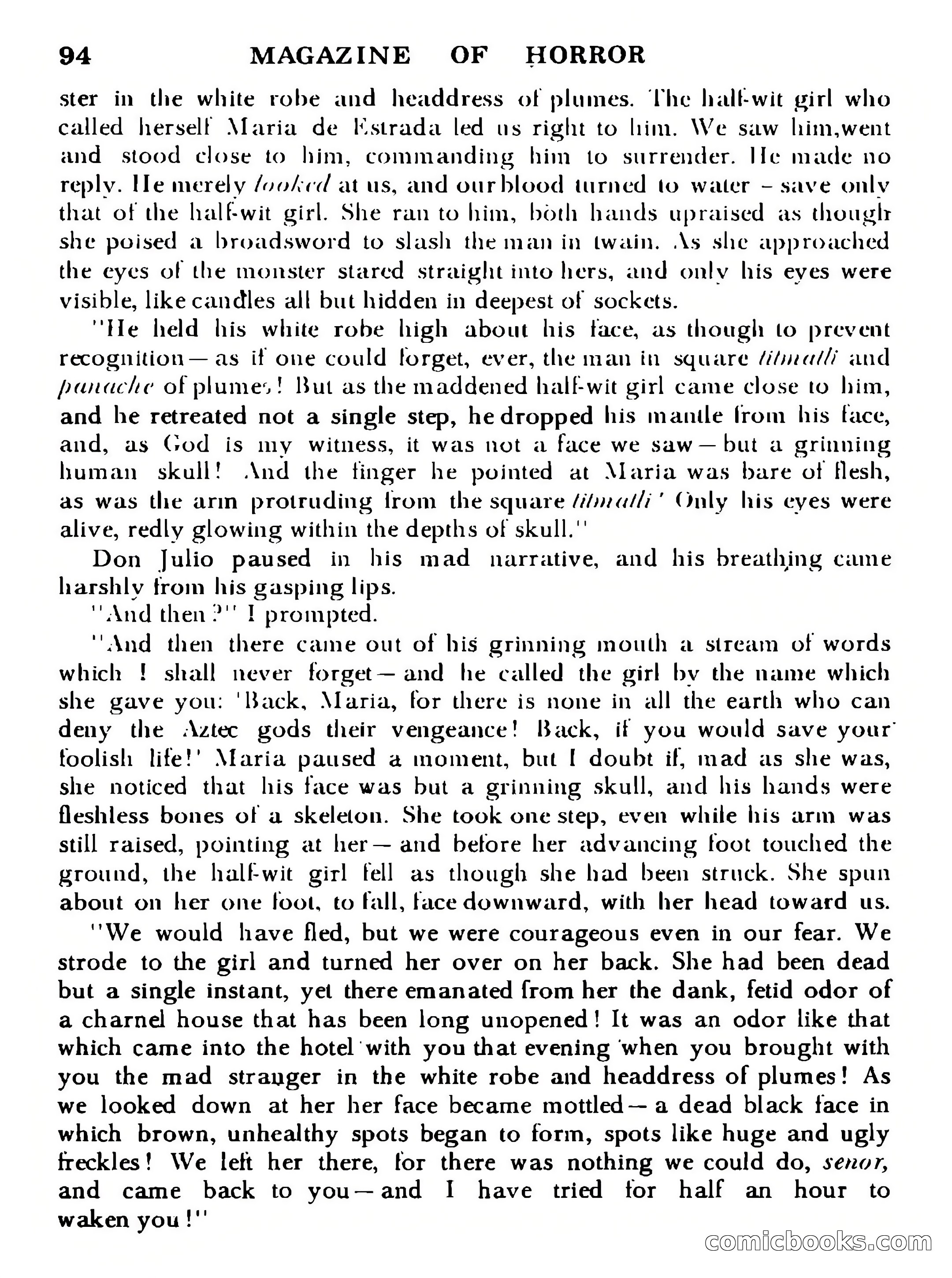 Magazine of Horror #29 — page 94 of 132