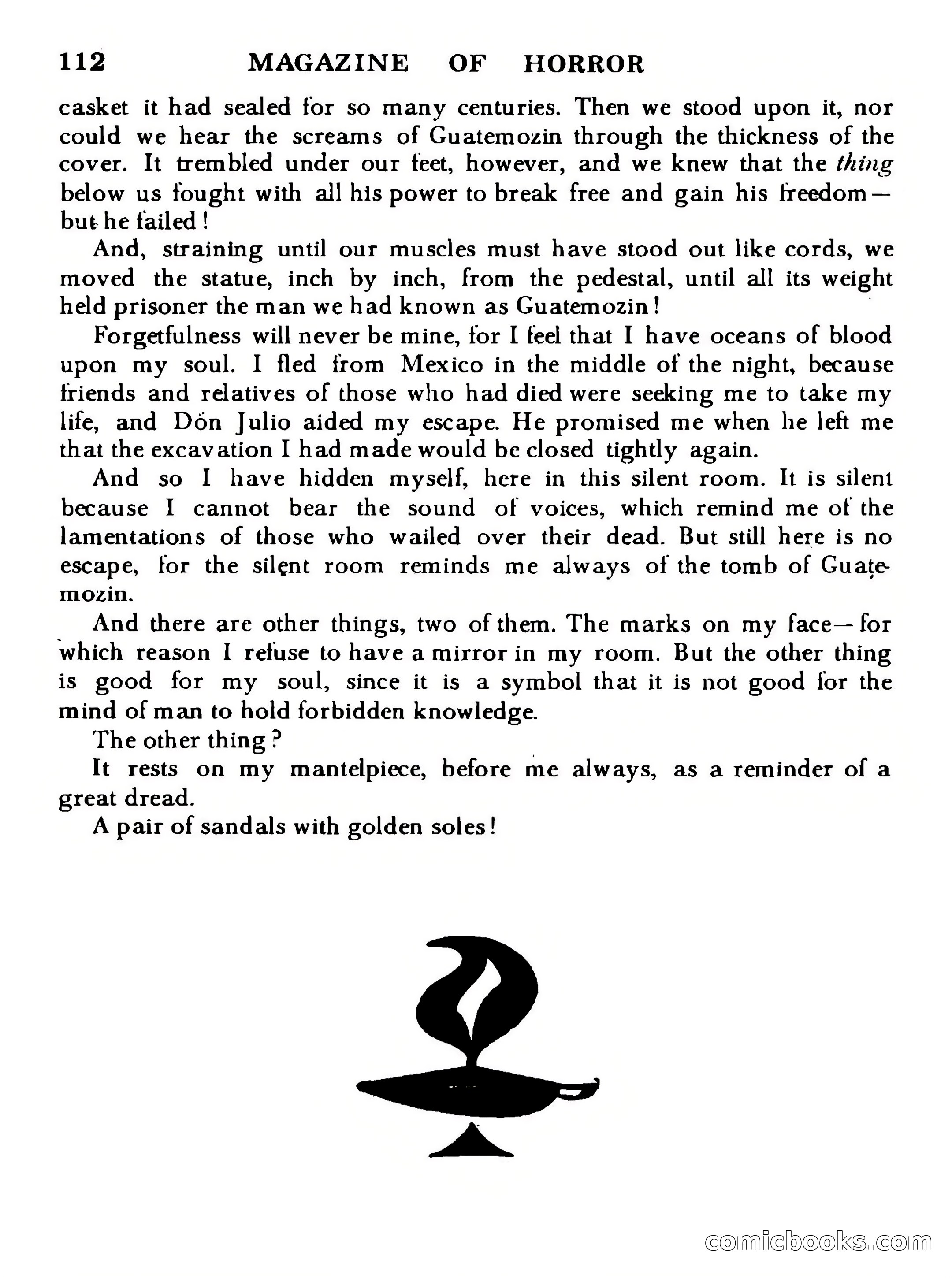 Magazine of Horror #29 — page 112 of 132