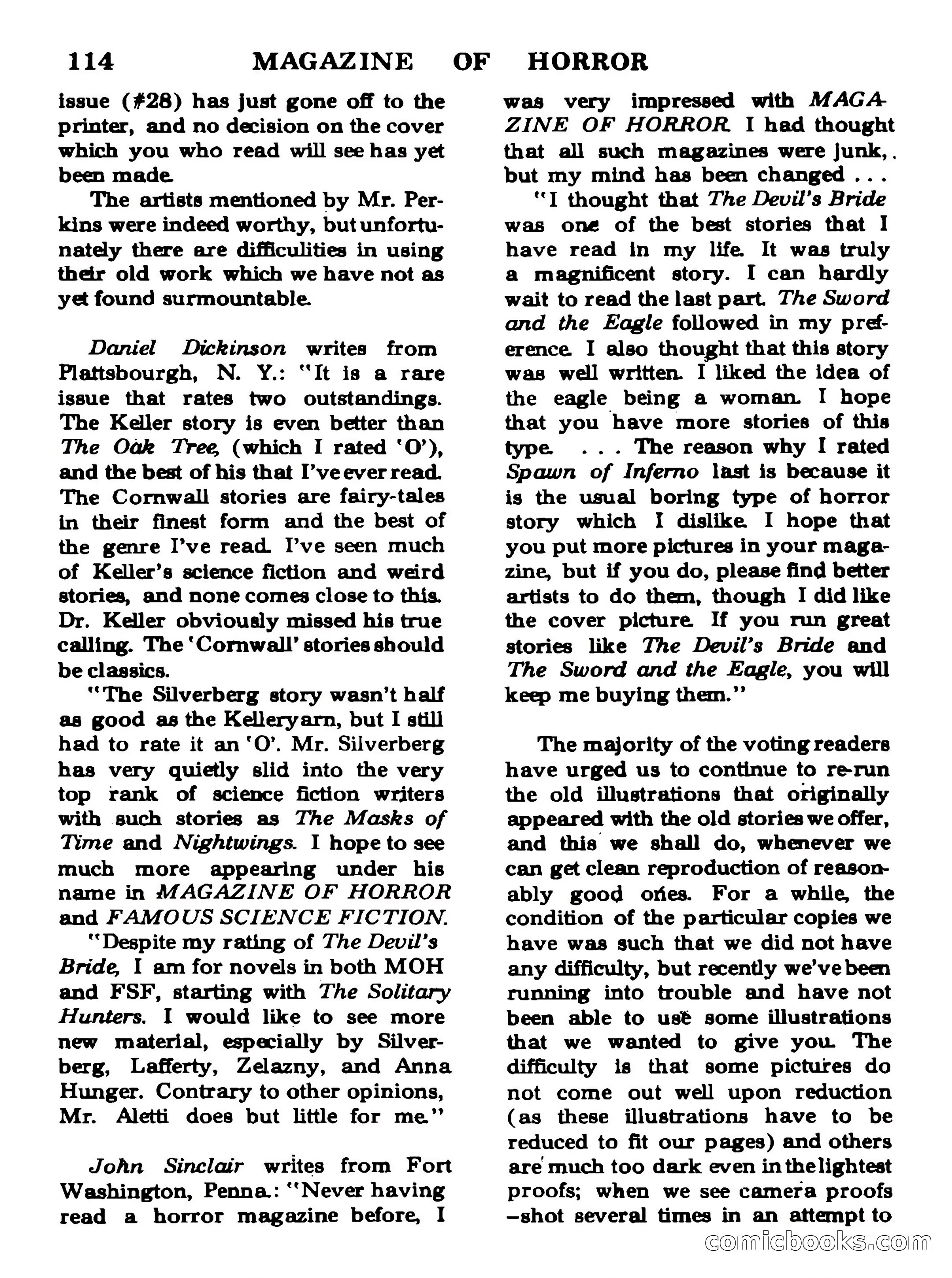 Magazine of Horror #29 — page 114 of 132