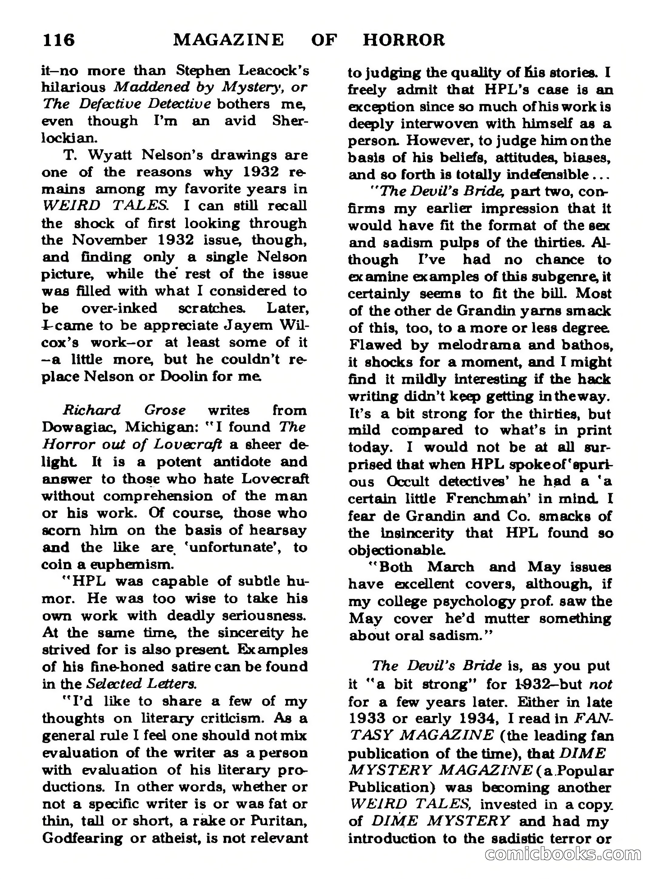 Magazine of Horror #29 — page 116 of 132