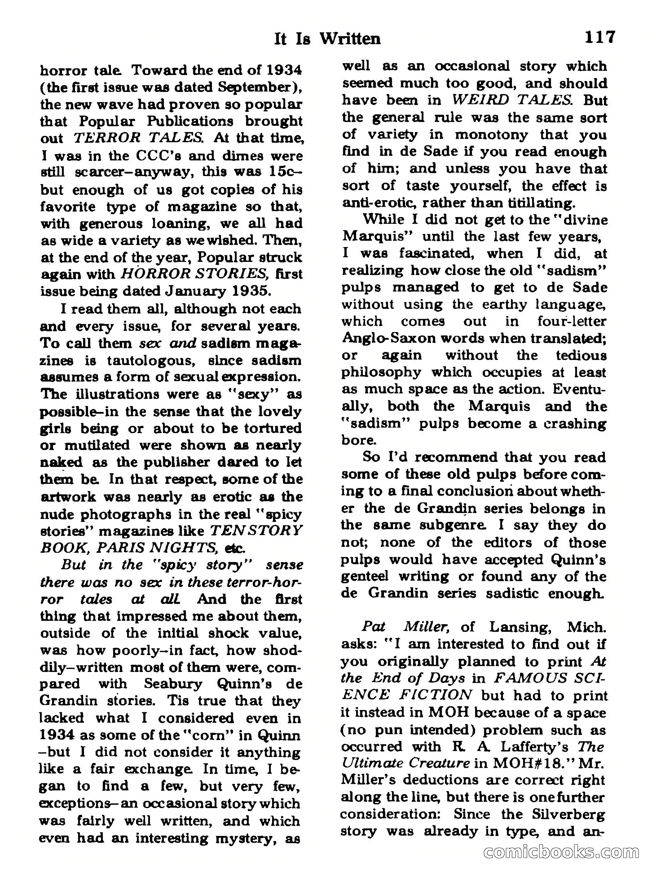 Magazine of Horror #29 — page 117 of 132