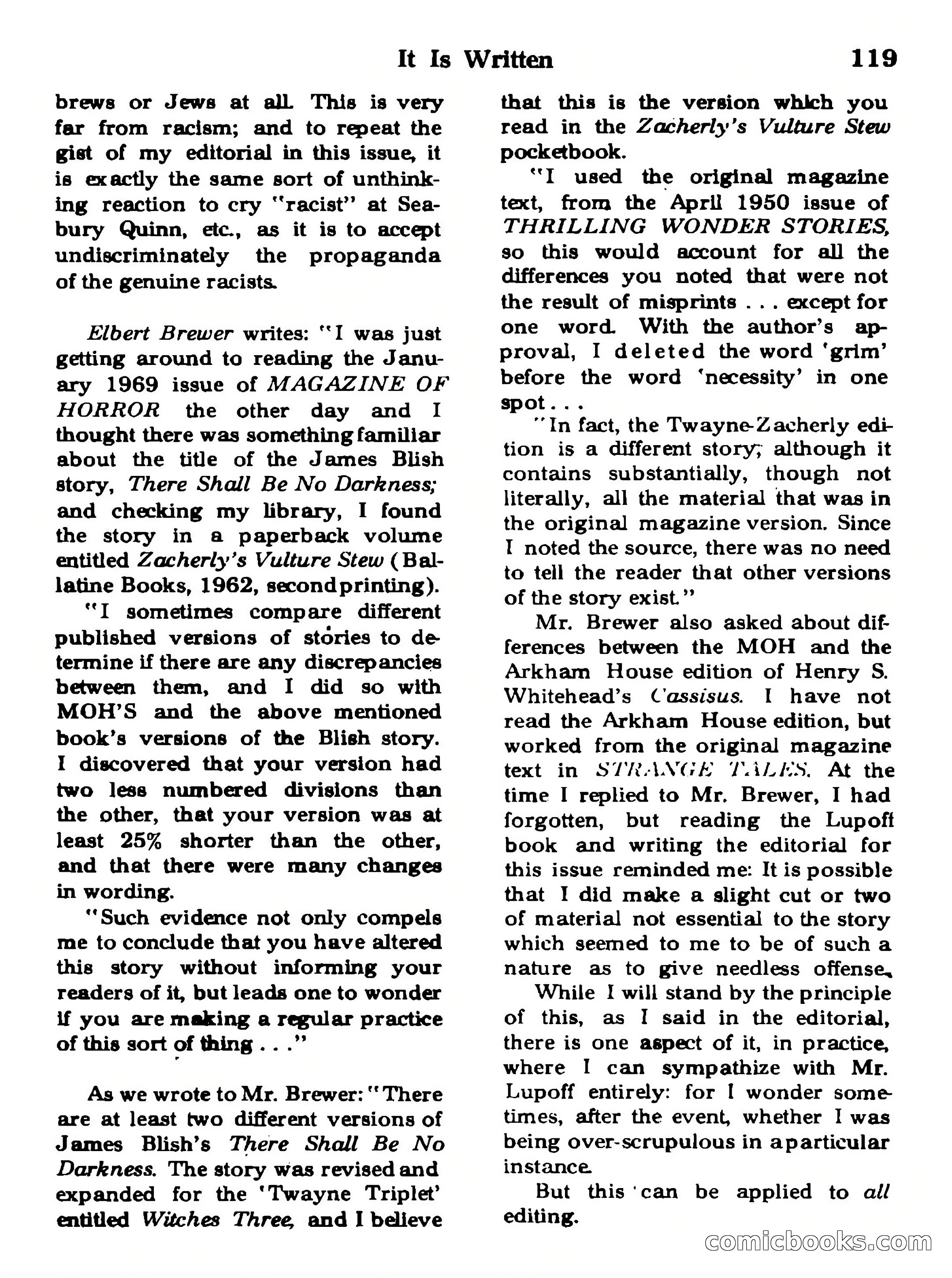 Magazine of Horror #29 — page 119 of 132