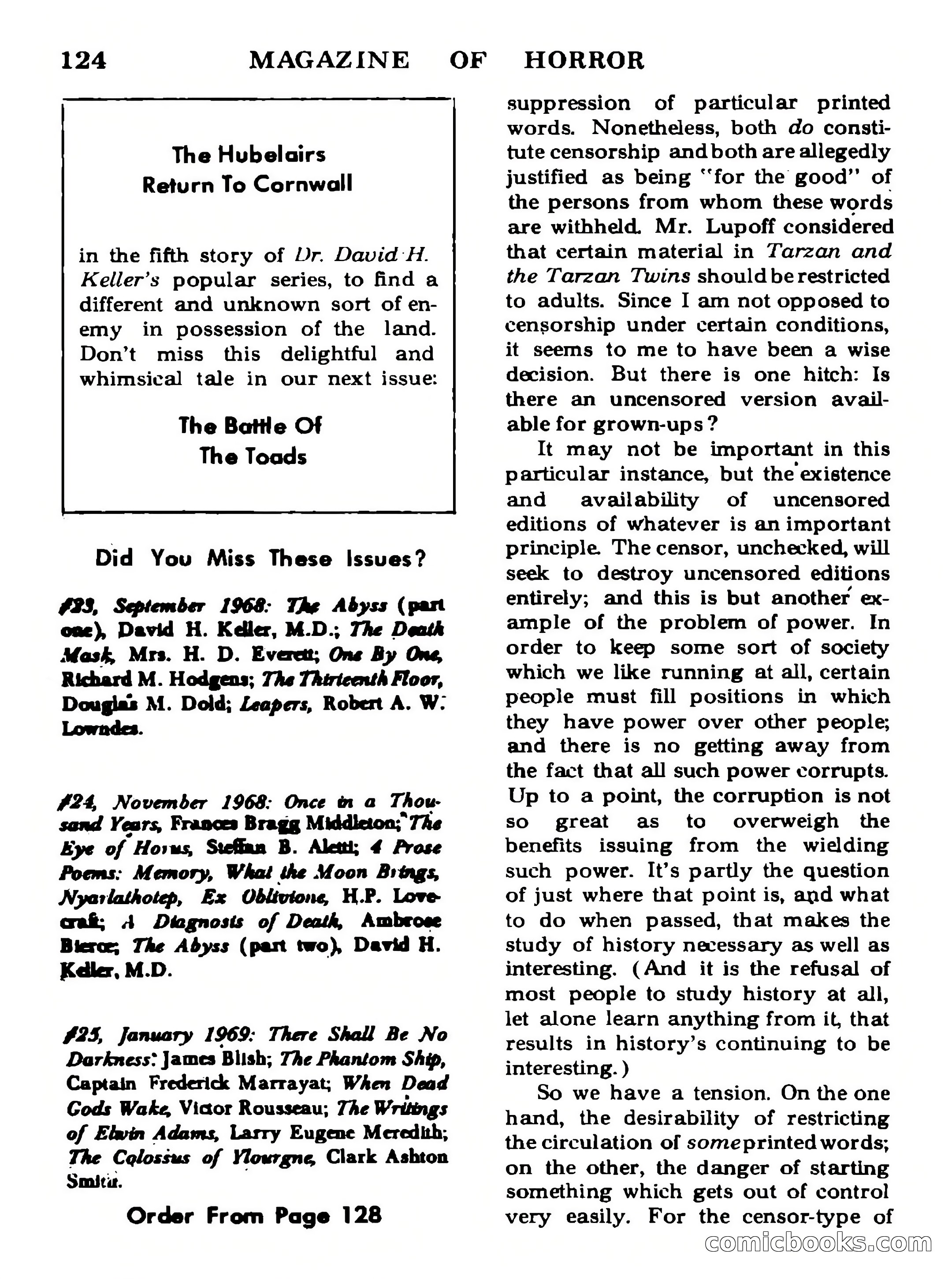 Magazine of Horror #29 — page 124 of 132