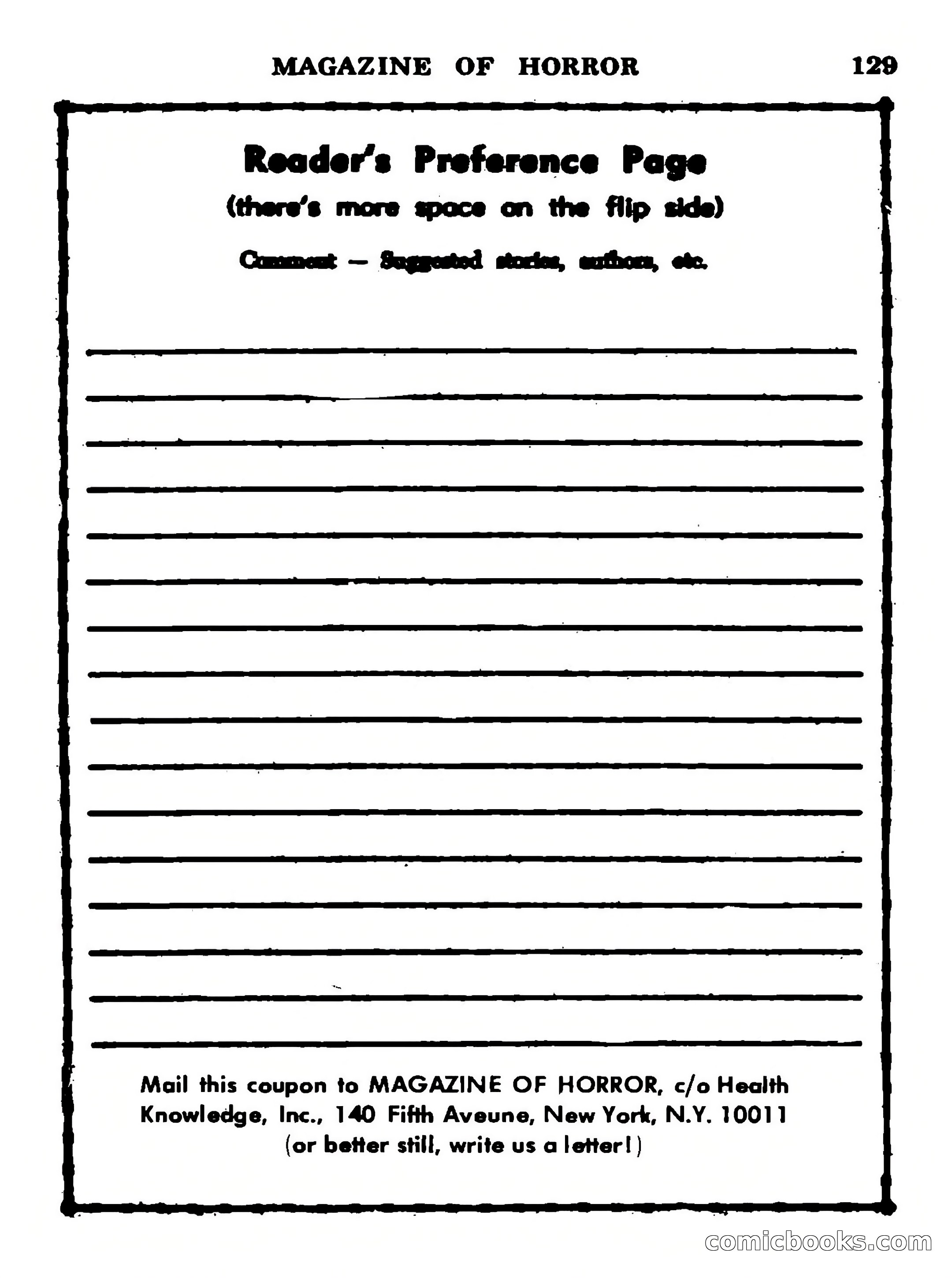 Magazine of Horror #29 — page 129 of 132