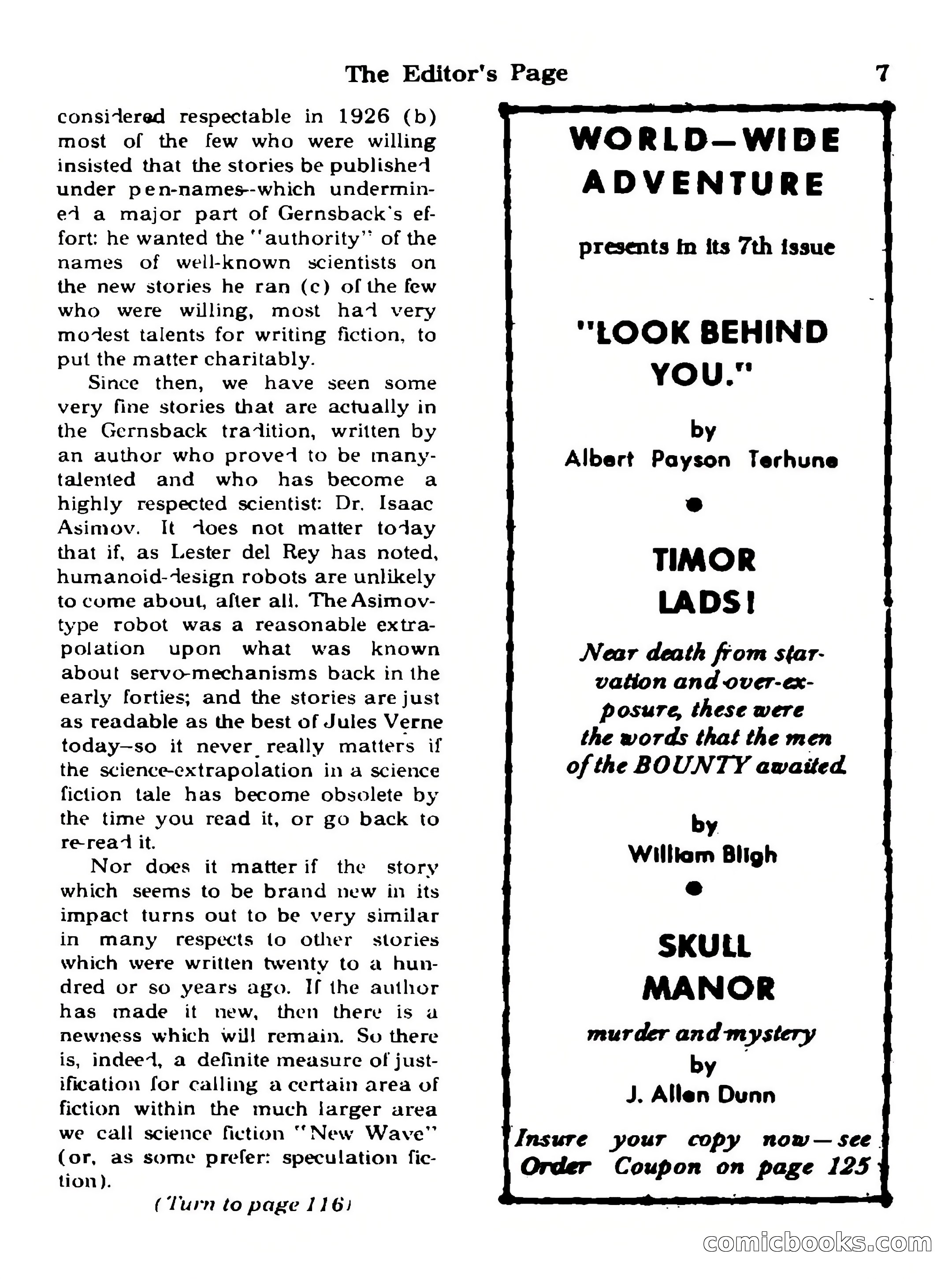 Magazine of Horror No. 30 — page 7 of 132