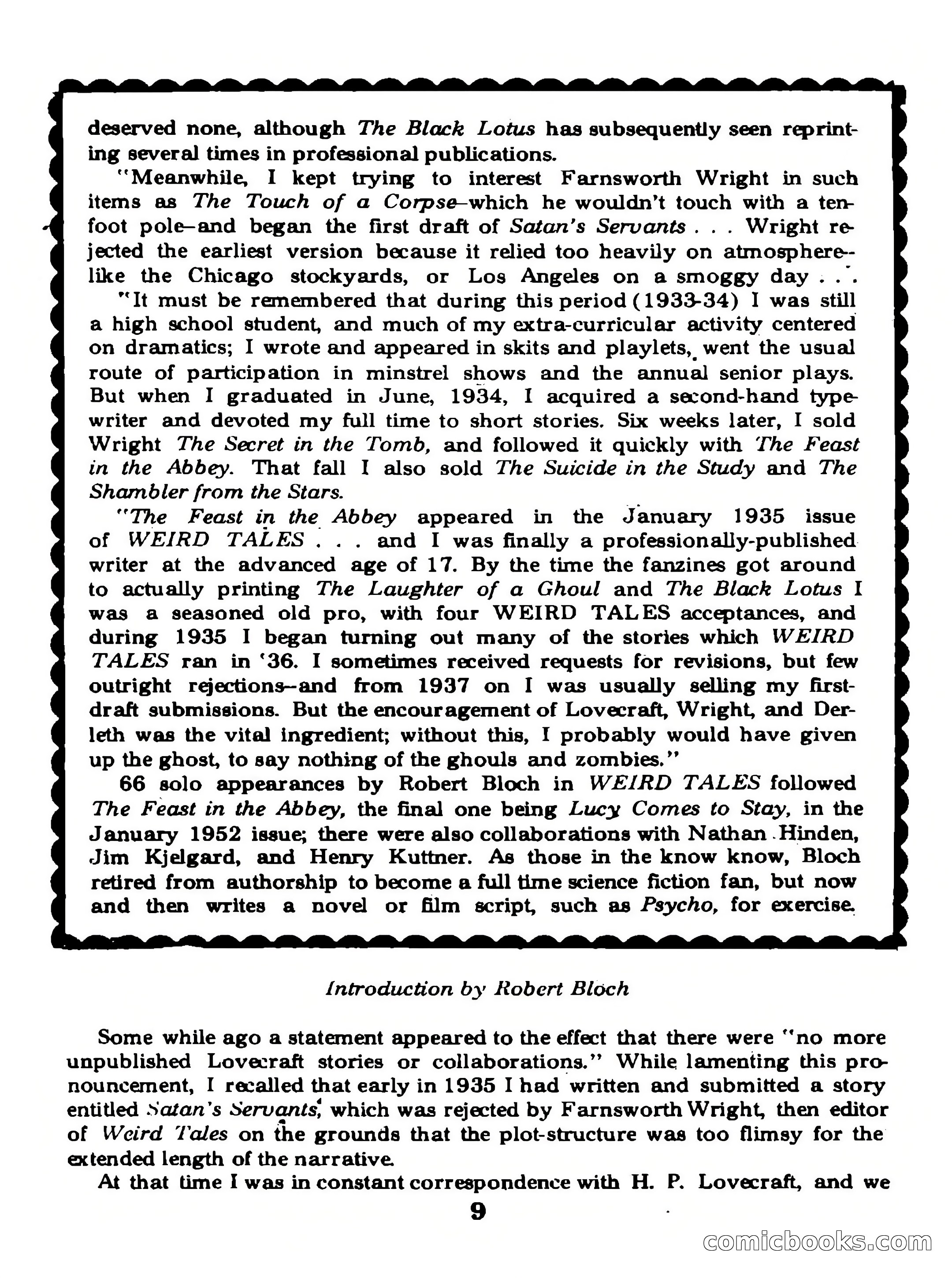 Magazine of Horror No. 30 — page 9 of 132