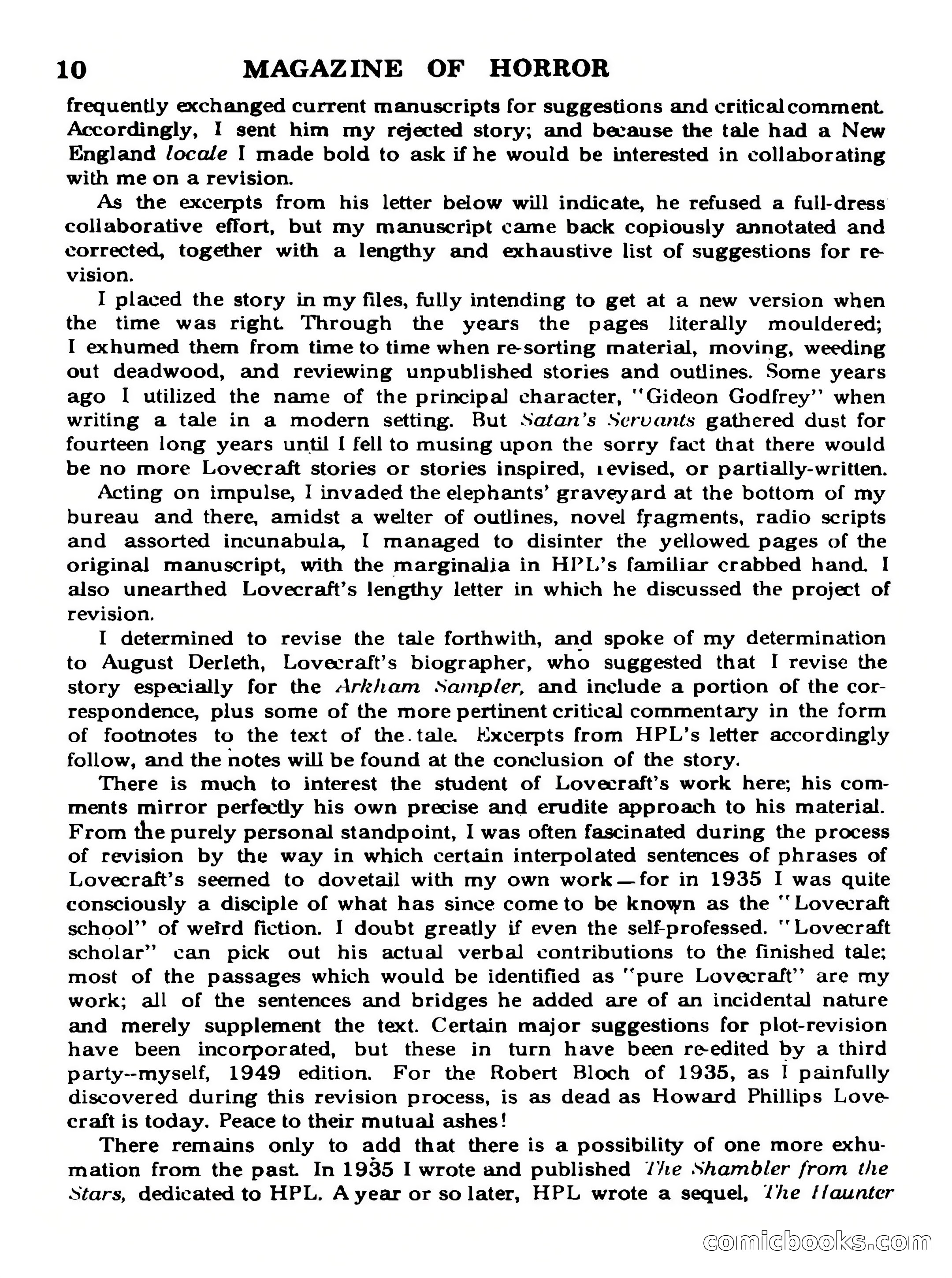 Magazine of Horror No. 30 — page 10 of 132