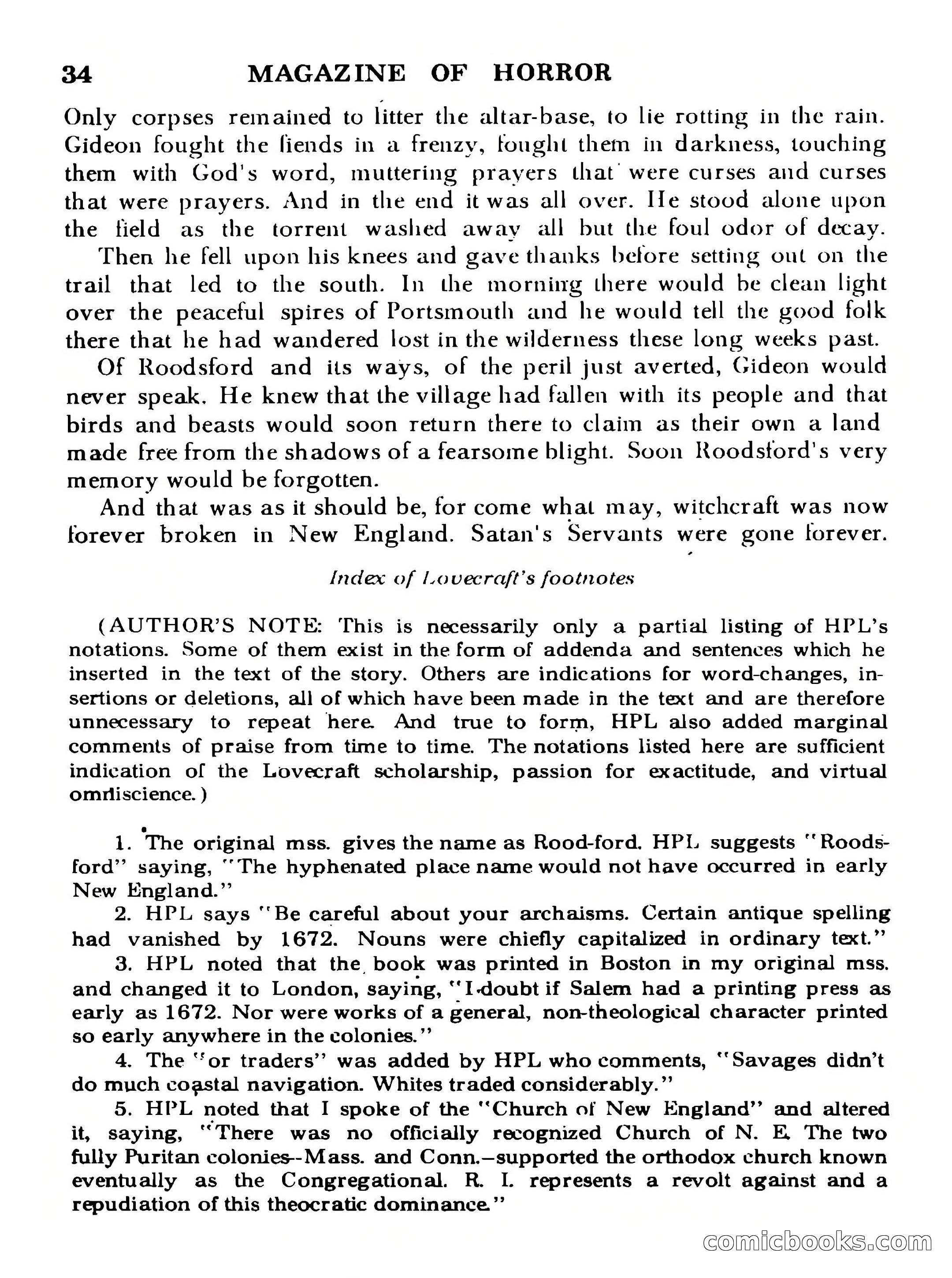 Magazine of Horror No. 30 — page 34 of 132