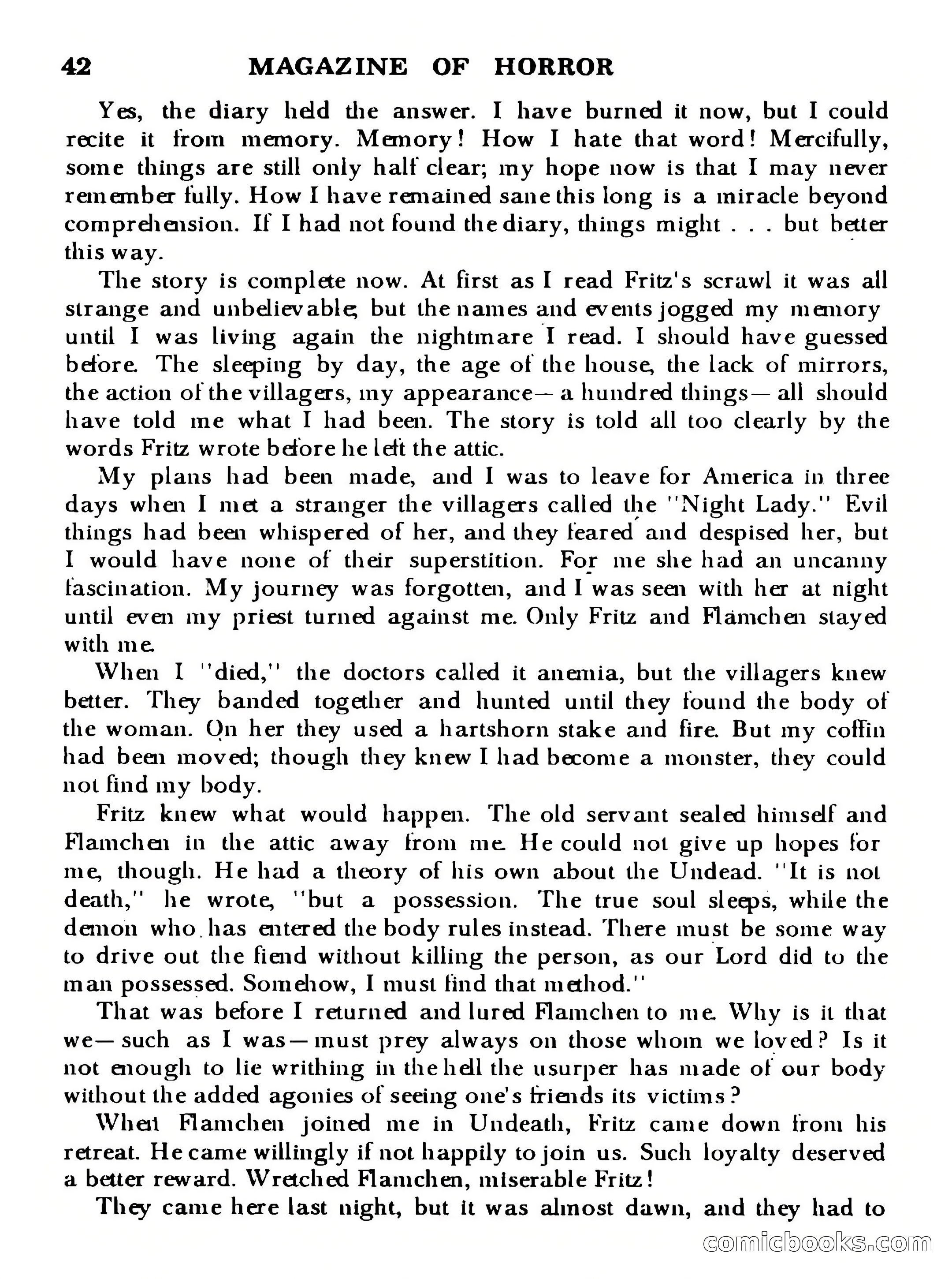 Magazine of Horror No. 30 — page 42 of 132