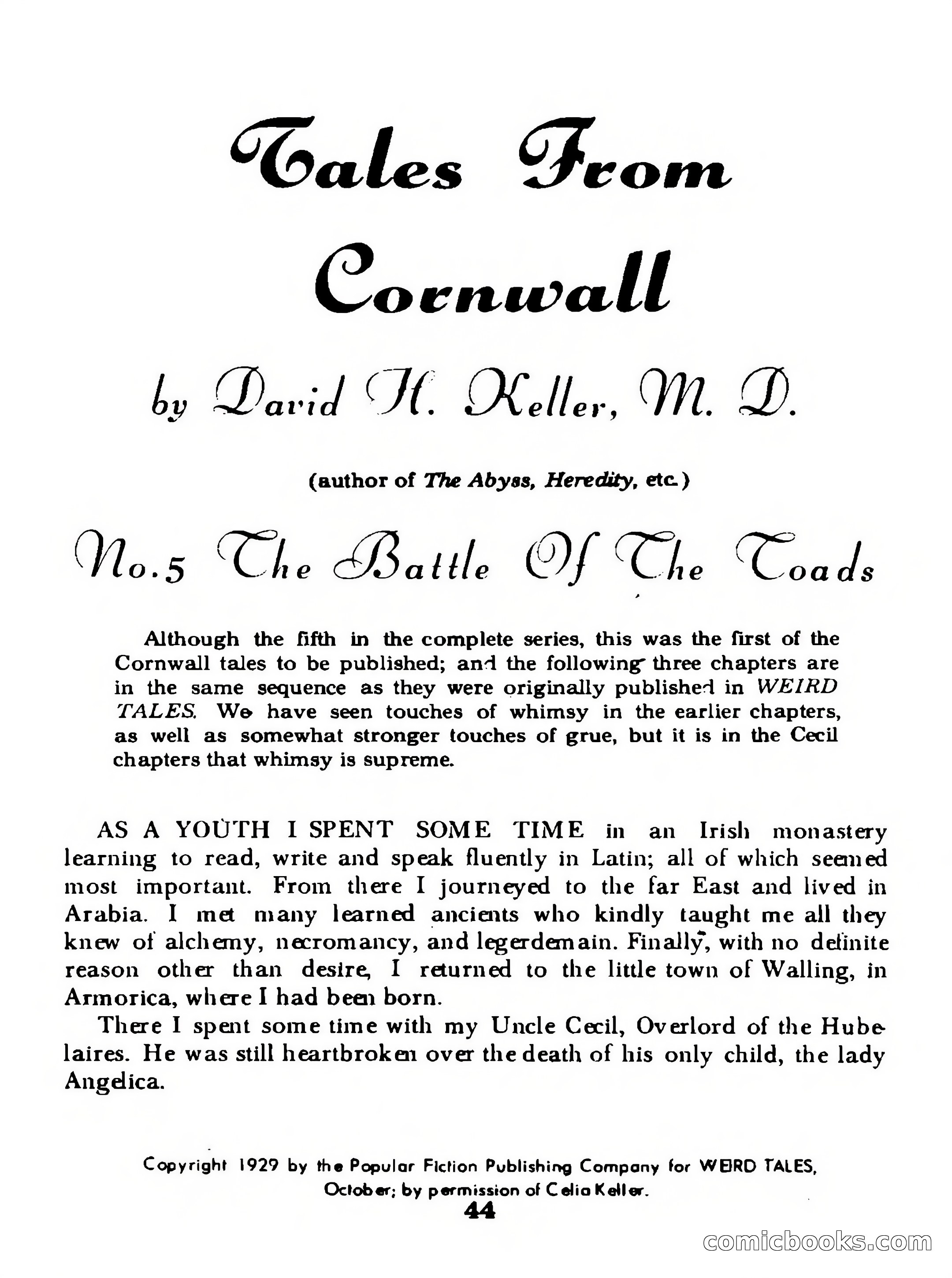 Magazine of Horror No. 30 — page 44 of 132